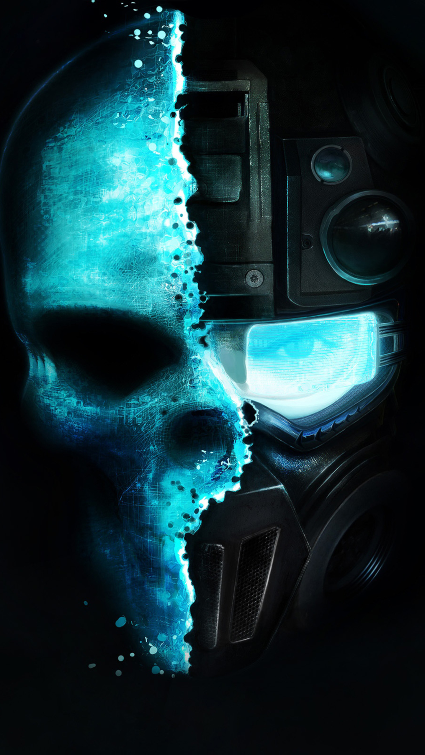 Descarga gratuita de fondo de pantalla para móvil de Oscuro, Cráneo, Videojuego, Cráneos, Ghost Recon De Tom Clancy: Futuro Soldado.