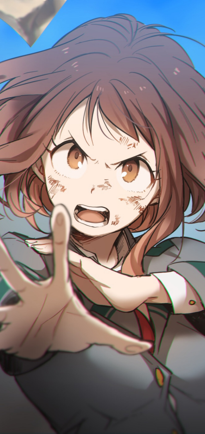 Download mobile wallpaper Anime, My Hero Academia, Ochaco Uraraka for free.