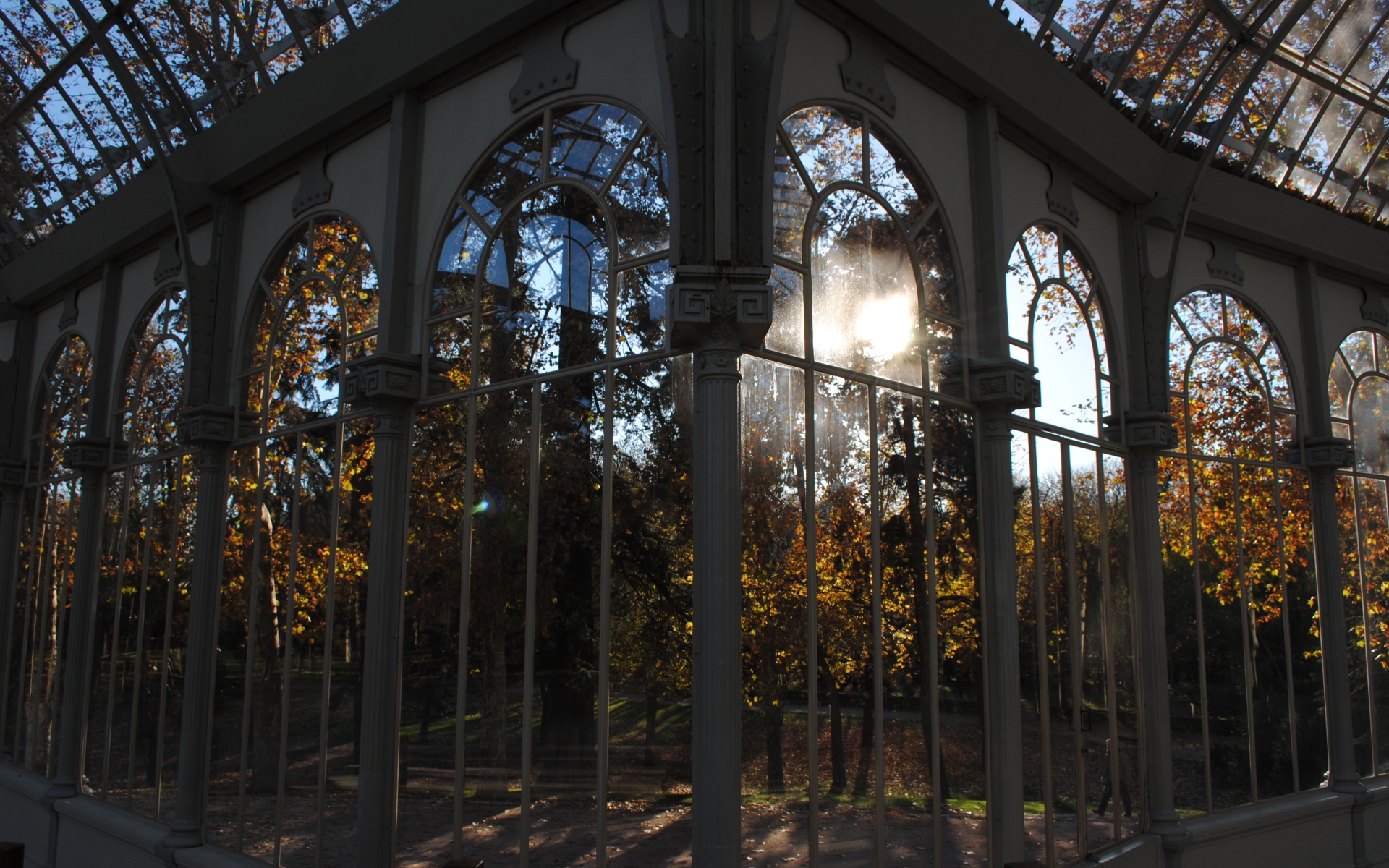 Free download wallpaper Man Made, Palacio De Cristal on your PC desktop