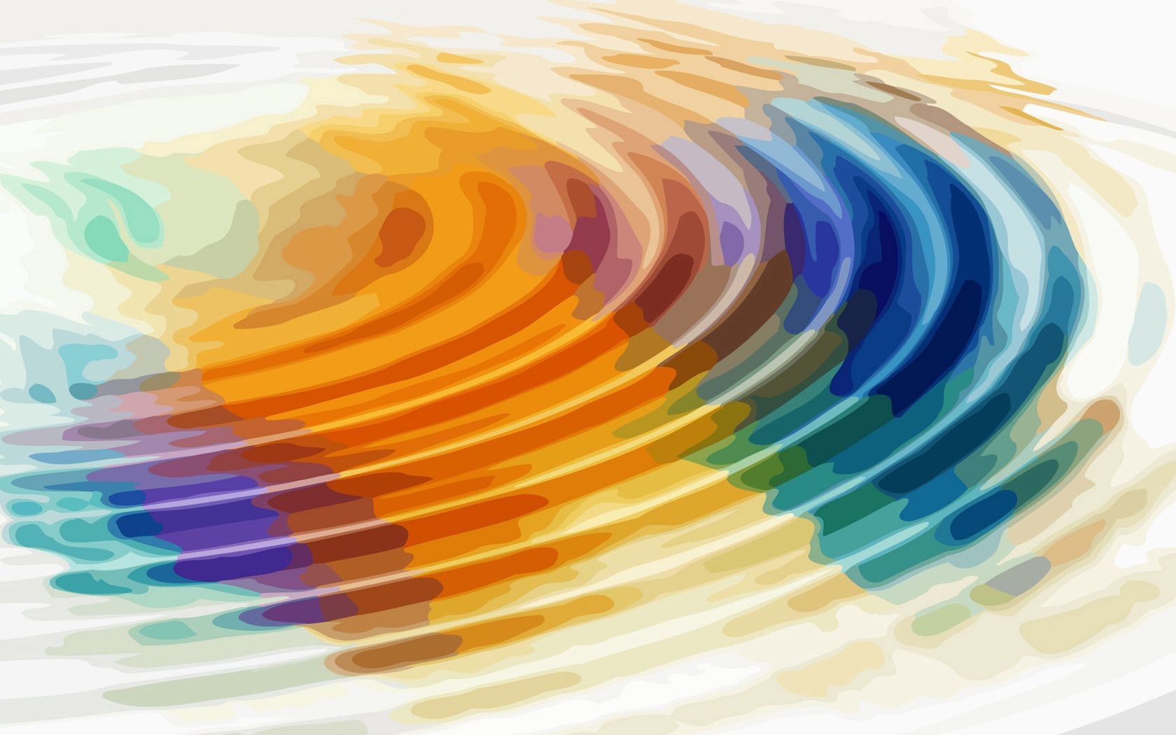 Free download wallpaper Shine, Light, Circles, Abstract, Lines, Liquid on your PC desktop