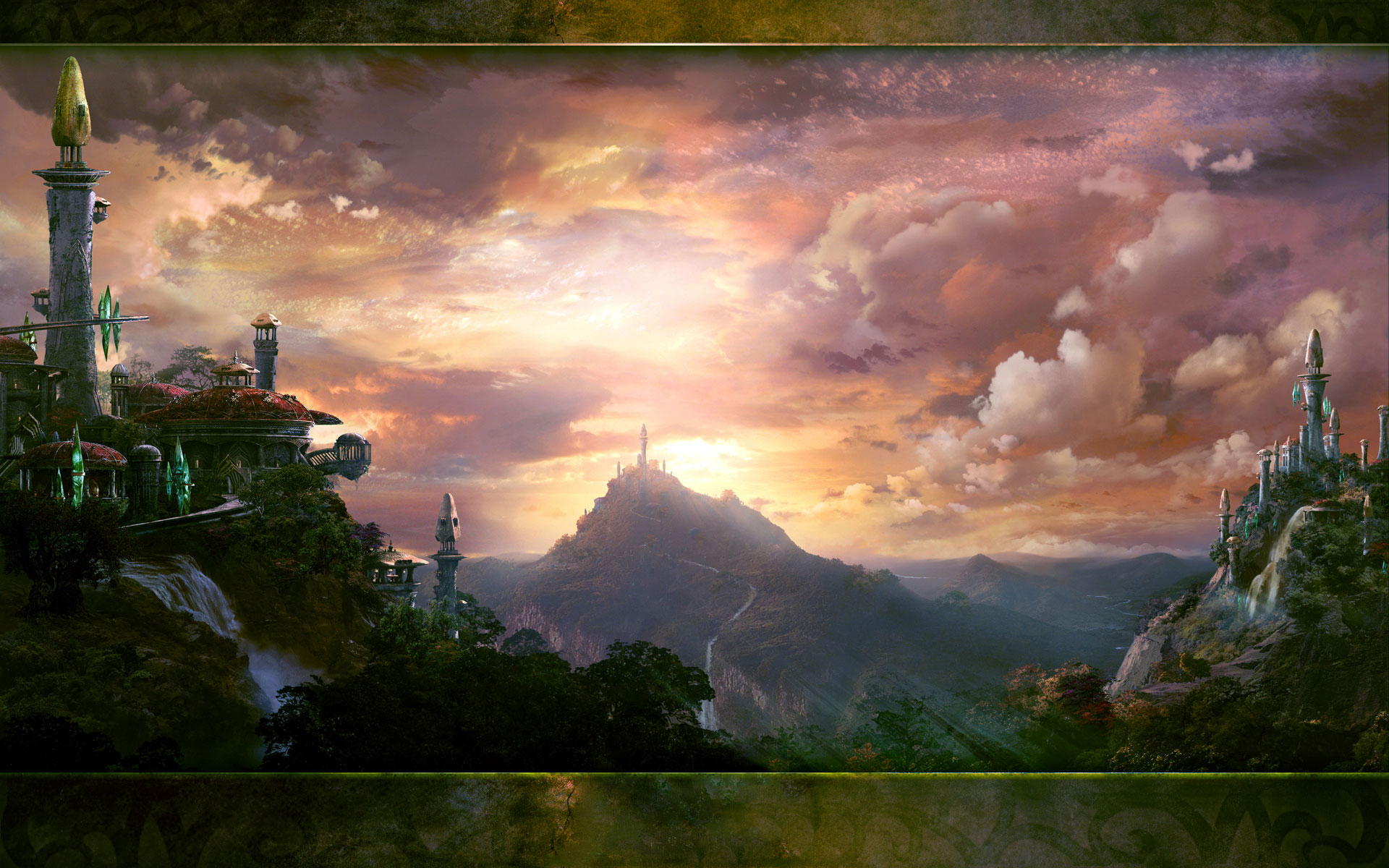 Free download wallpaper Landscape, Fantasy on your PC desktop