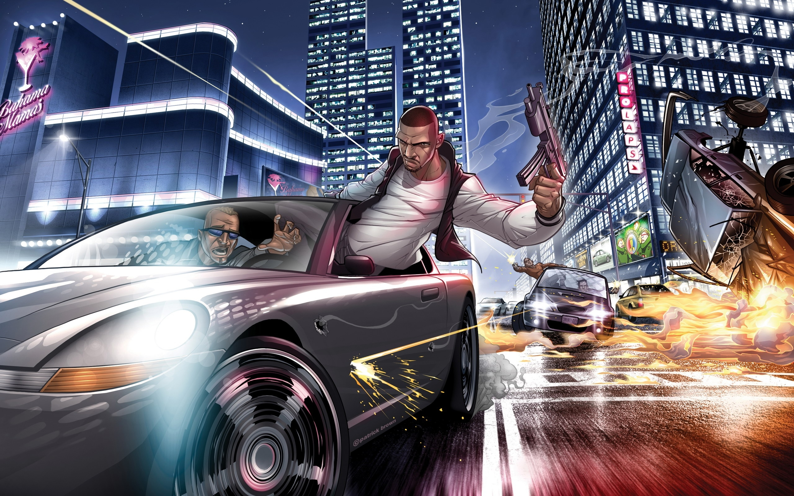 Завантажити шпалери Grand Theft Auto: The Ballad Of Gay Tony на телефон безкоштовно