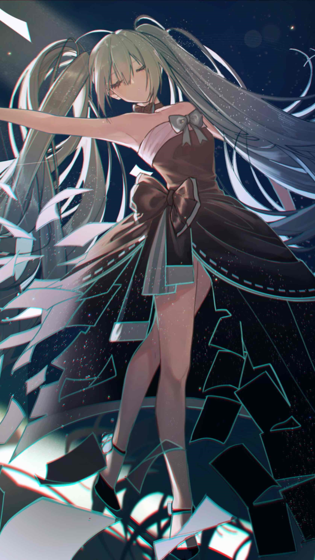 Handy-Wallpaper Vocaloid, Hatsune Miku, Animes kostenlos herunterladen.