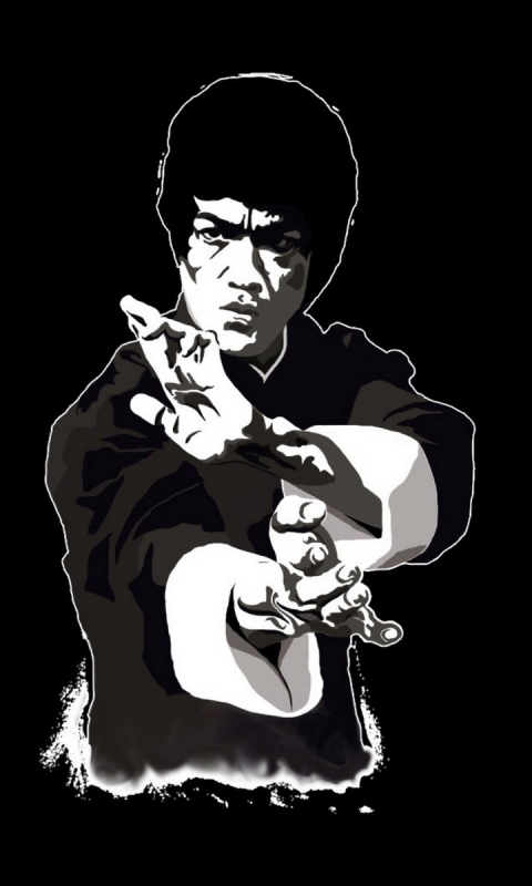 Handy-Wallpaper Berühmtheiten, Bruce Lee kostenlos herunterladen.