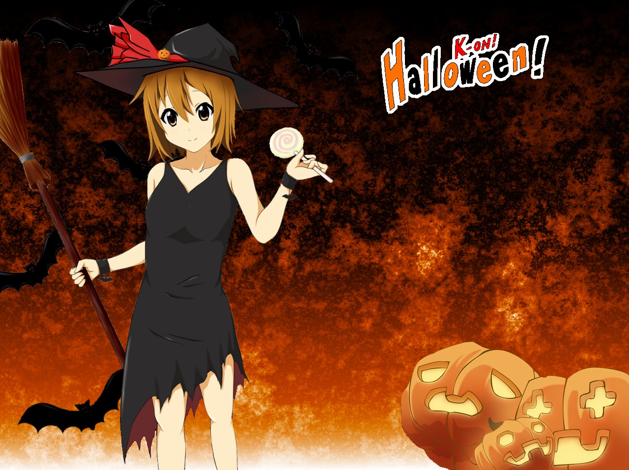 Download mobile wallpaper Anime, Halloween, K On! for free.