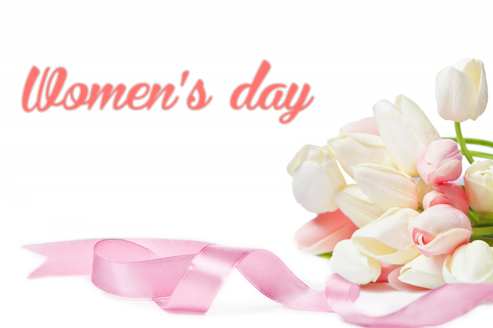 Handy-Wallpaper Feiertage, Blume, Tulpe, Aussage, Internationaler Frauentag kostenlos herunterladen.