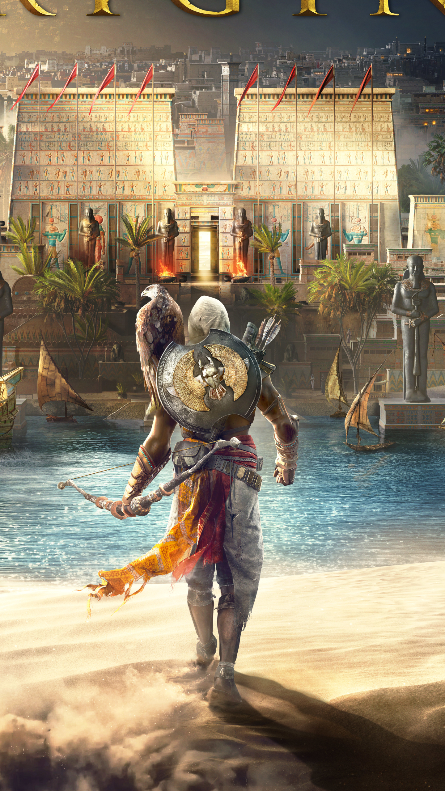 Free download wallpaper Assassin's Creed, Video Game, Assassin's Creed Origins, Bayek Of Siwa on your PC desktop