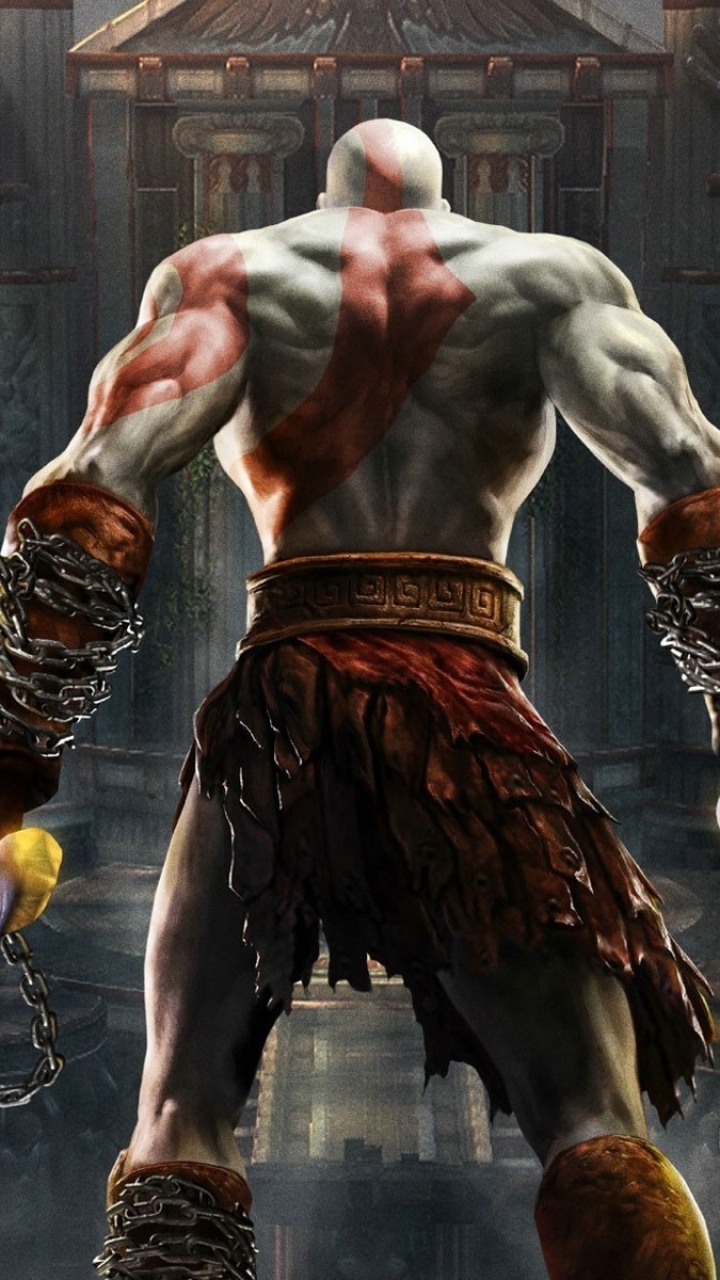 1096696 Hintergrundbild herunterladen computerspiele, god of war ii, kratos (gott des krieges), god of war - Bildschirmschoner und Bilder kostenlos