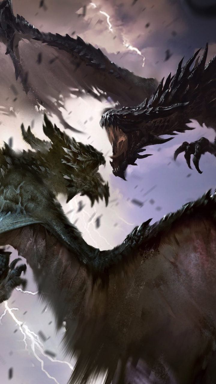 Download mobile wallpaper Dragon, Video Game, The Elder Scrolls, The Elder Scrolls: Legends for free.
