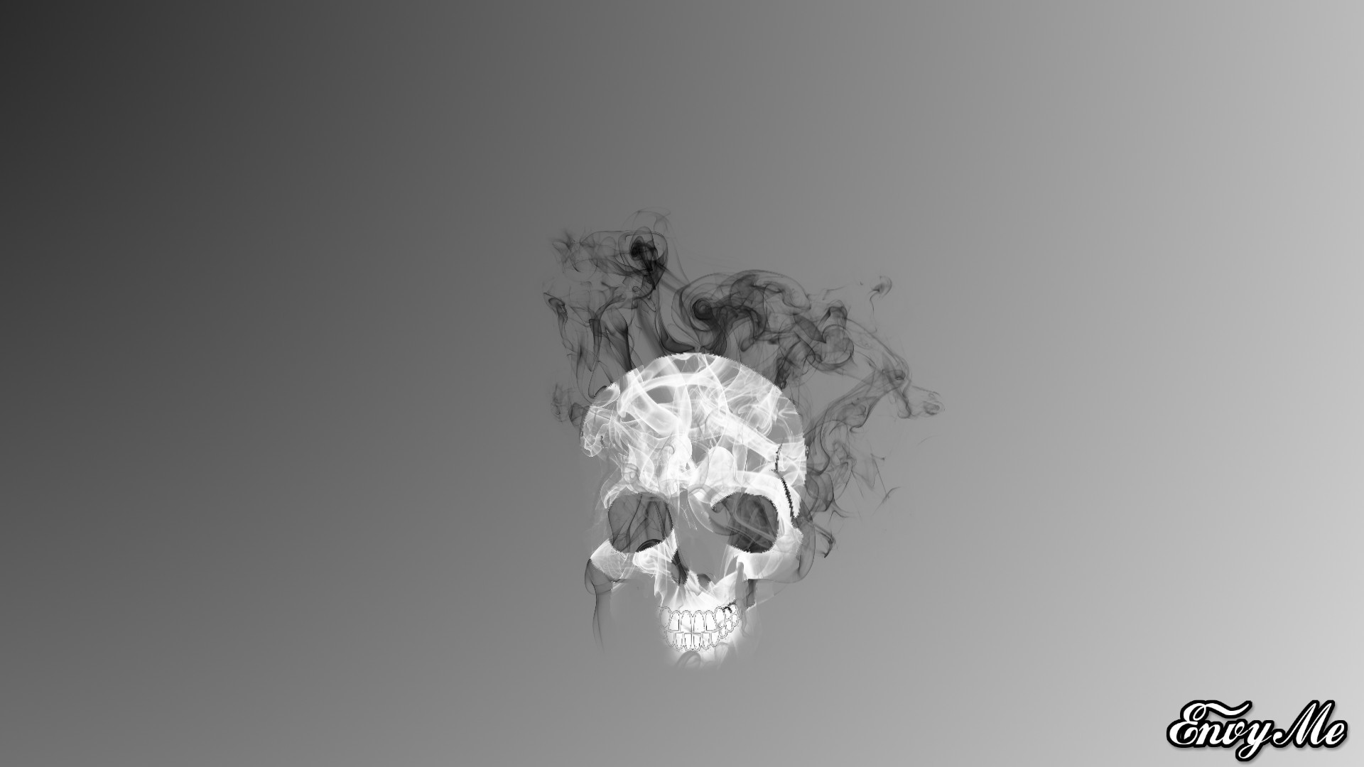 Download mobile wallpaper Dark, Skull for free.