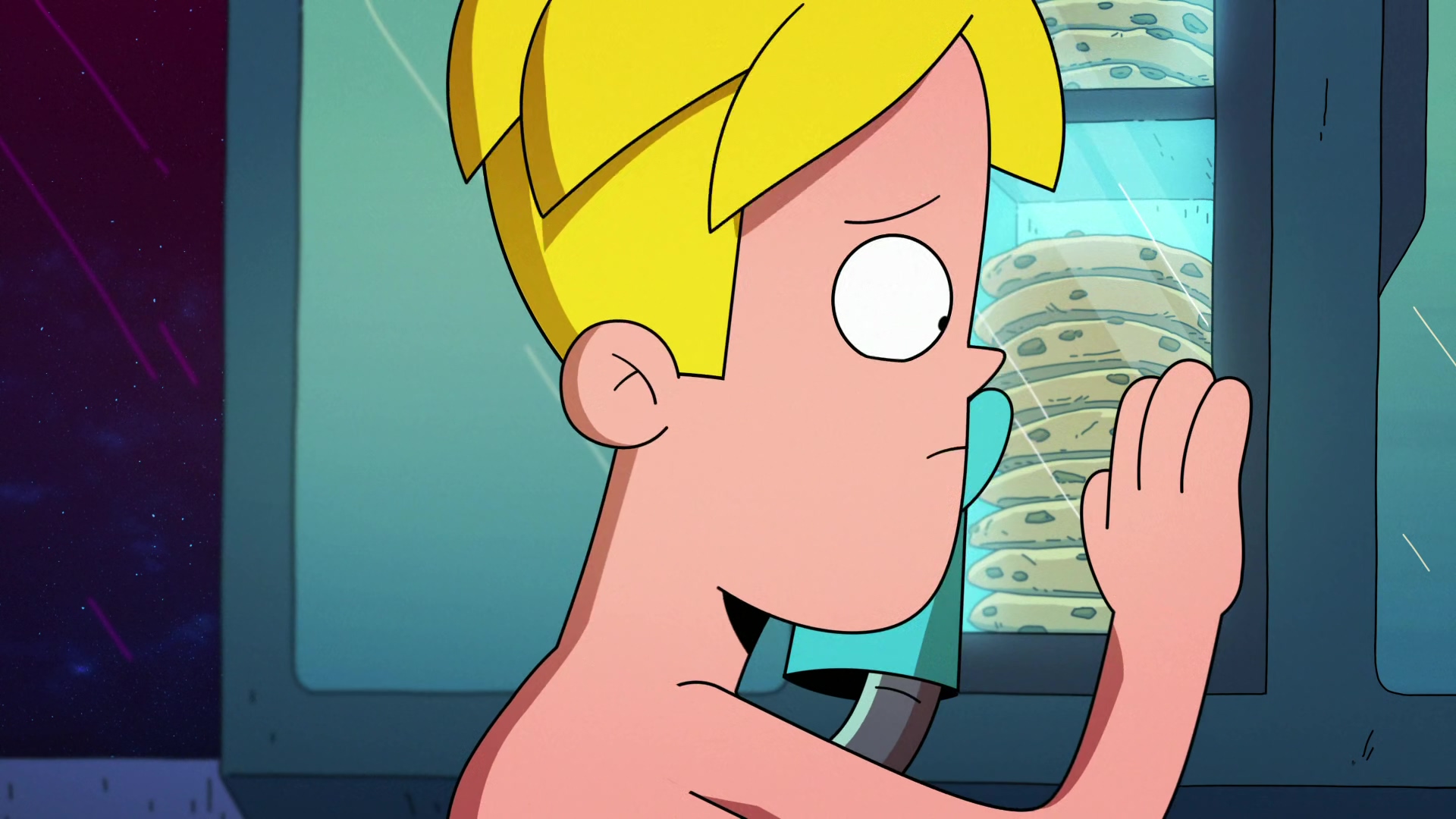Free download wallpaper Hand, Blonde, Cookie, Tv Show, Gary Goodspeed, Final Space on your PC desktop