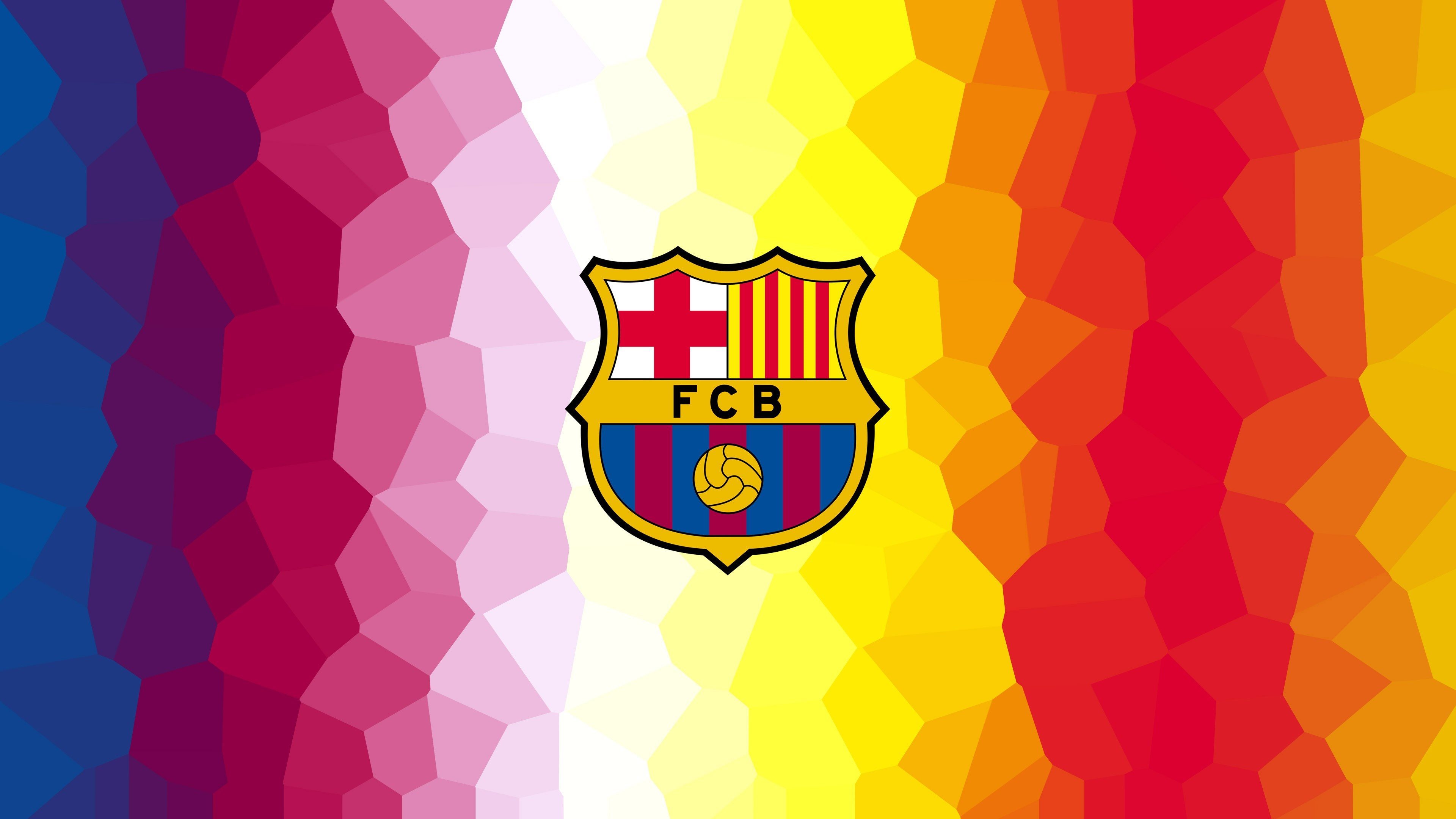 Скачать обои бесплатно Футбол, Футбольный, Виды Спорта, Лого, Футбольный Клуб Барселона картинка на рабочий стол ПК