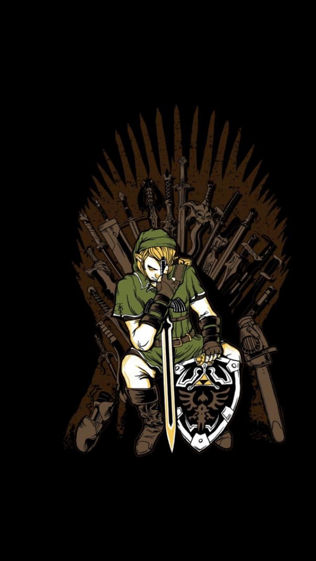 Download mobile wallpaper Game Of Thrones, Crossover, Link, Video Game, The Legend Of Zelda for free.