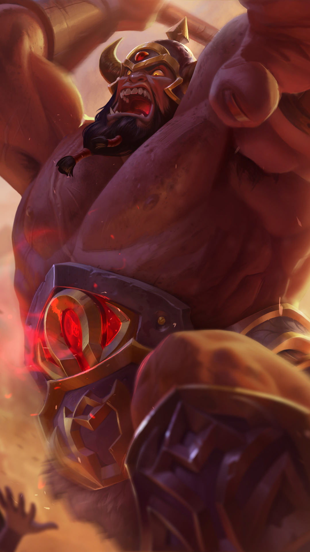 Download mobile wallpaper League Of Legends, Warrior, Video Game, Sion (League Of Legends) for free.
