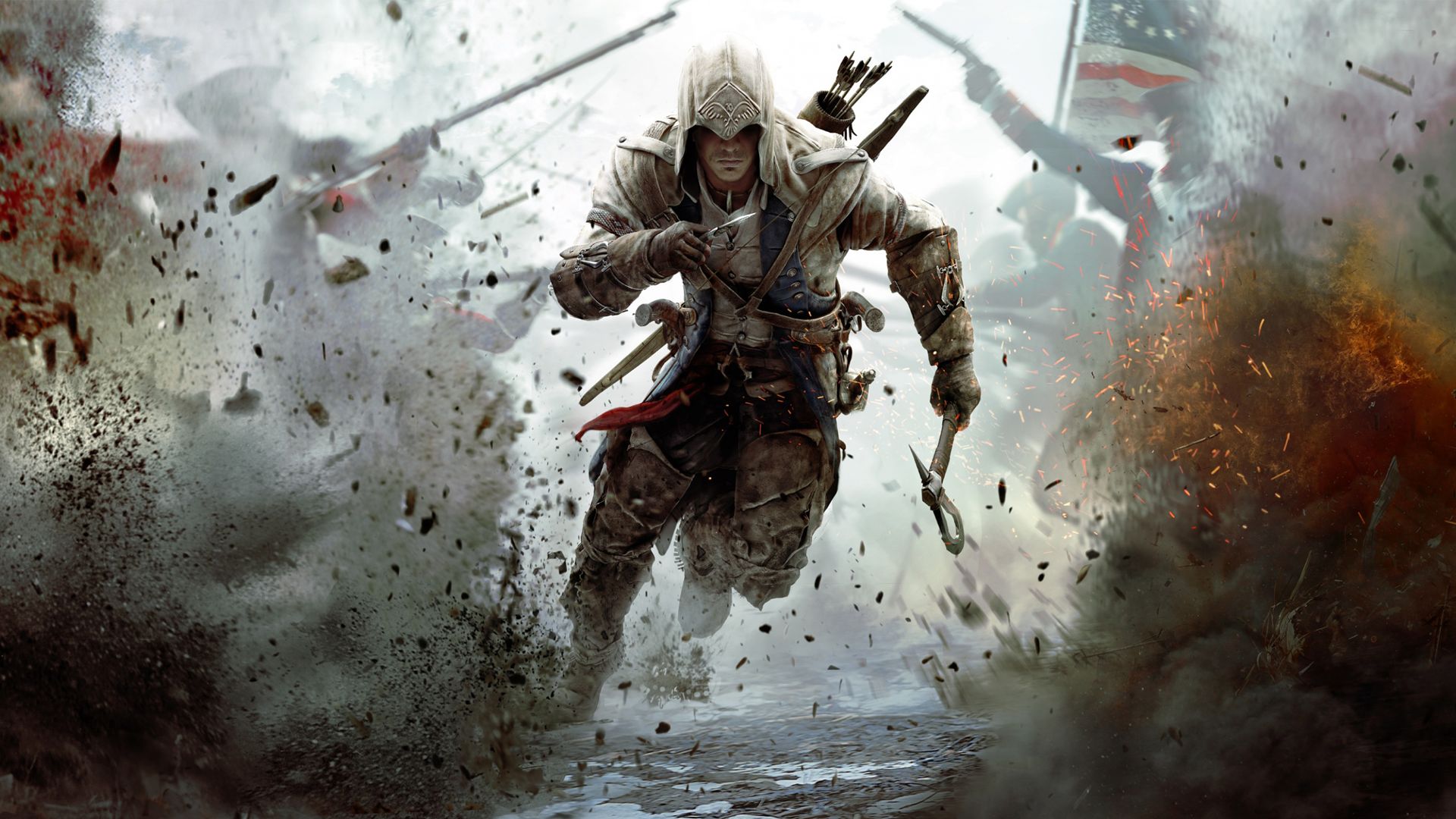 Descarga gratuita de fondo de pantalla para móvil de Assassin's Creed Iii, Assassin's Creed, Videojuego.