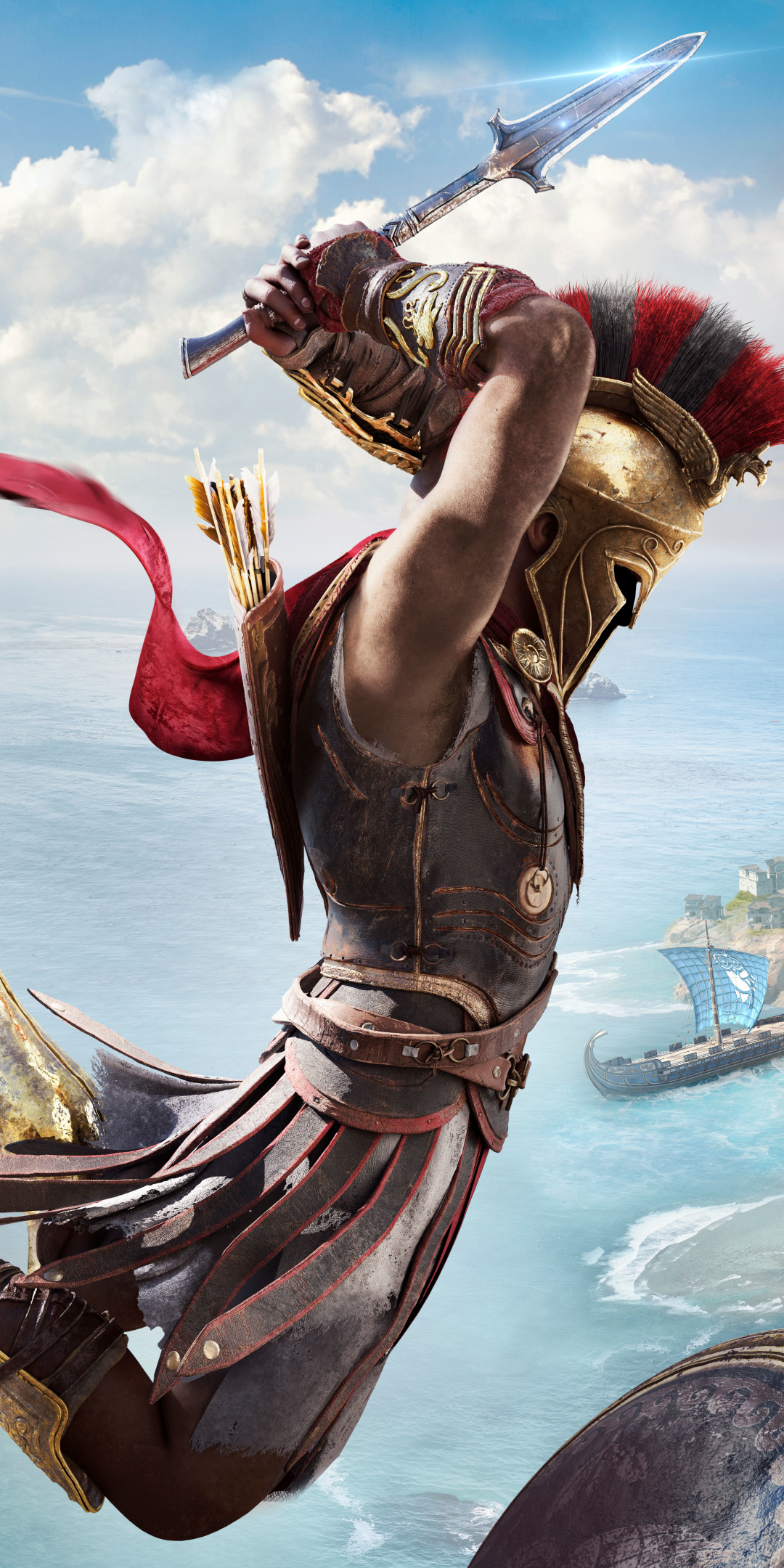 Handy-Wallpaper Computerspiele, Assassin's Creed, Assassin's Creed: Odyssey kostenlos herunterladen.