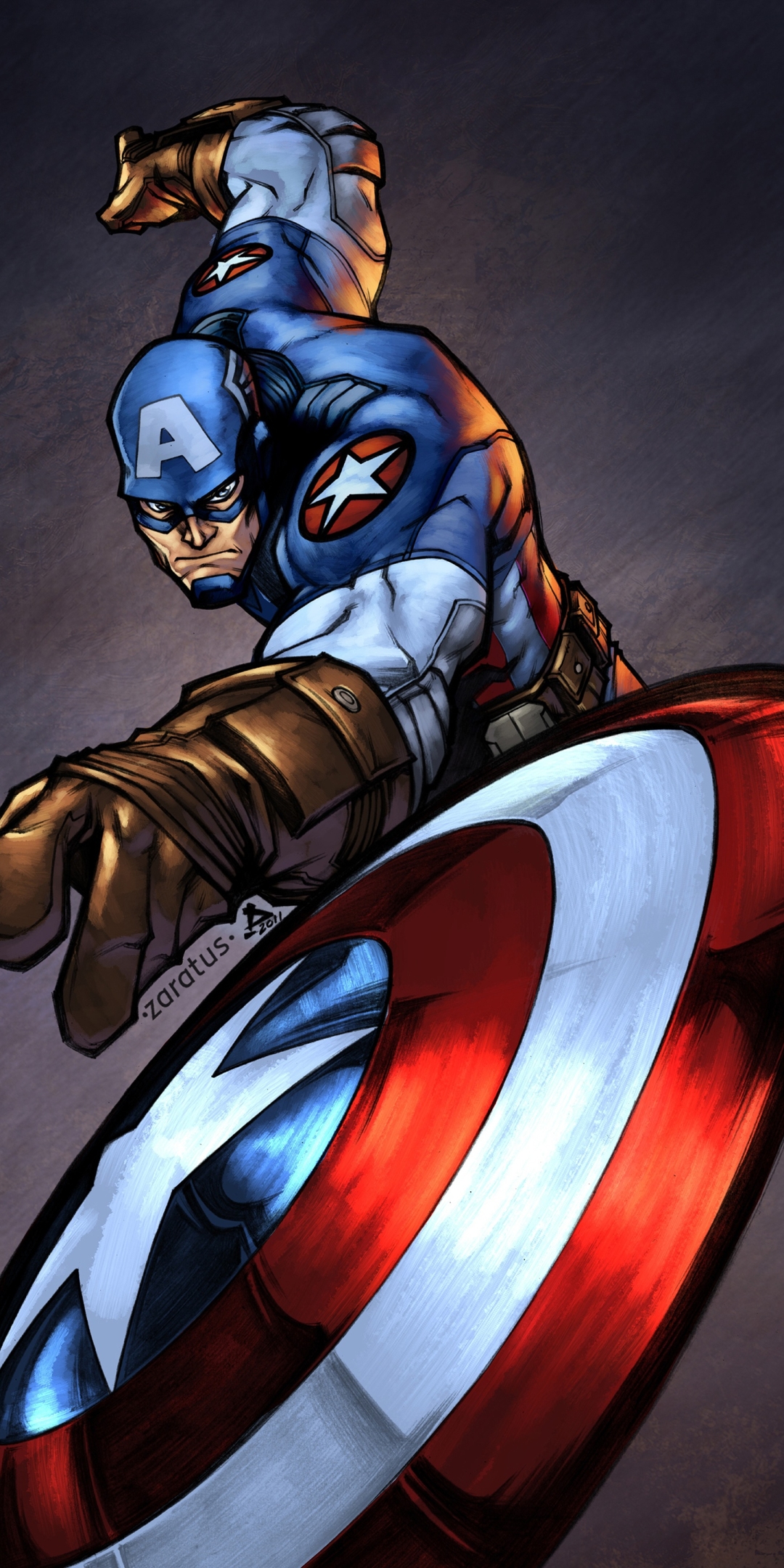 Baixar papel de parede para celular de Capitão América, Os Vingadores, História Em Quadrinhos gratuito.