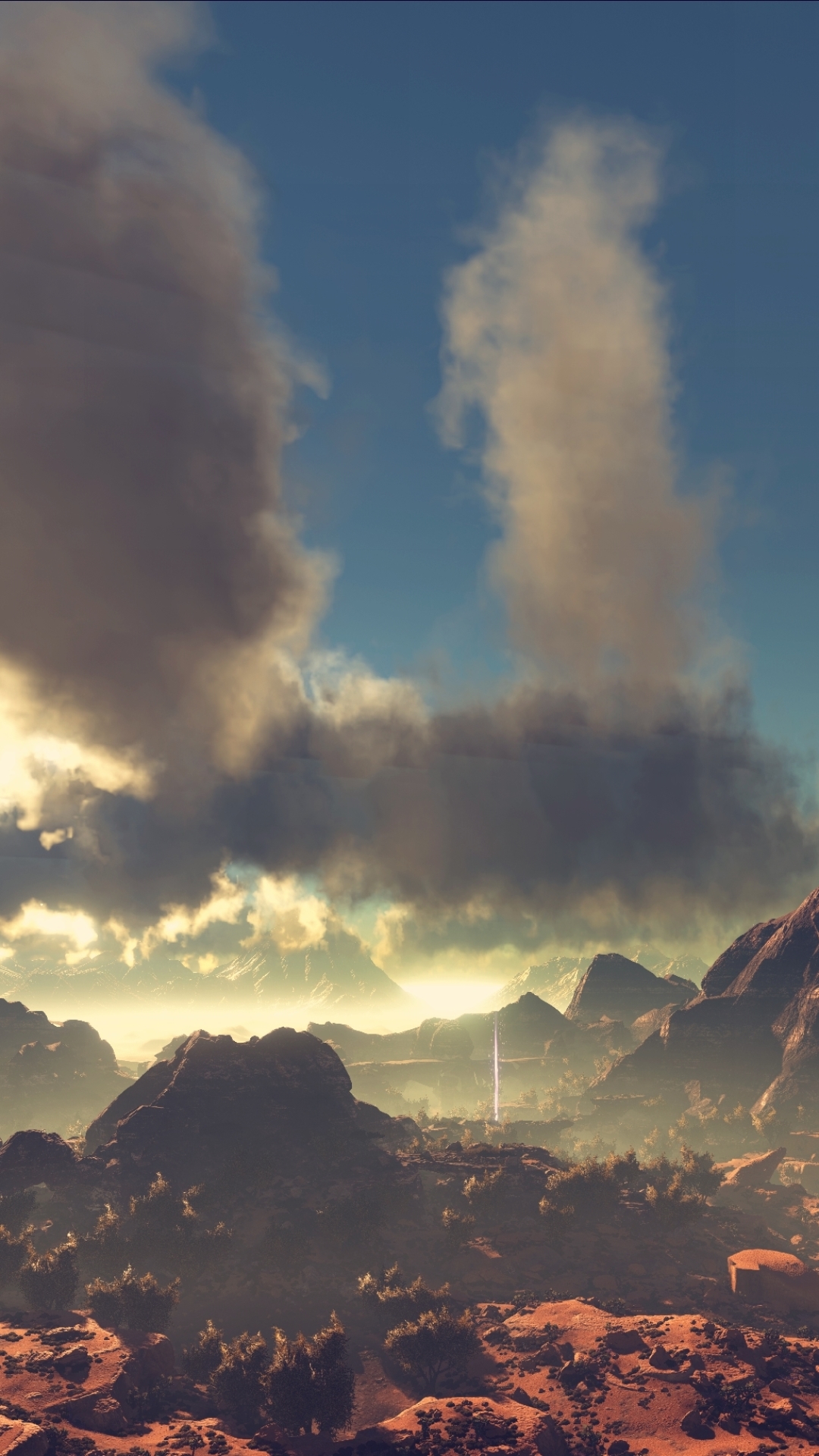 Download mobile wallpaper Sky, Video Game, Ark: Survival Evolved for free.