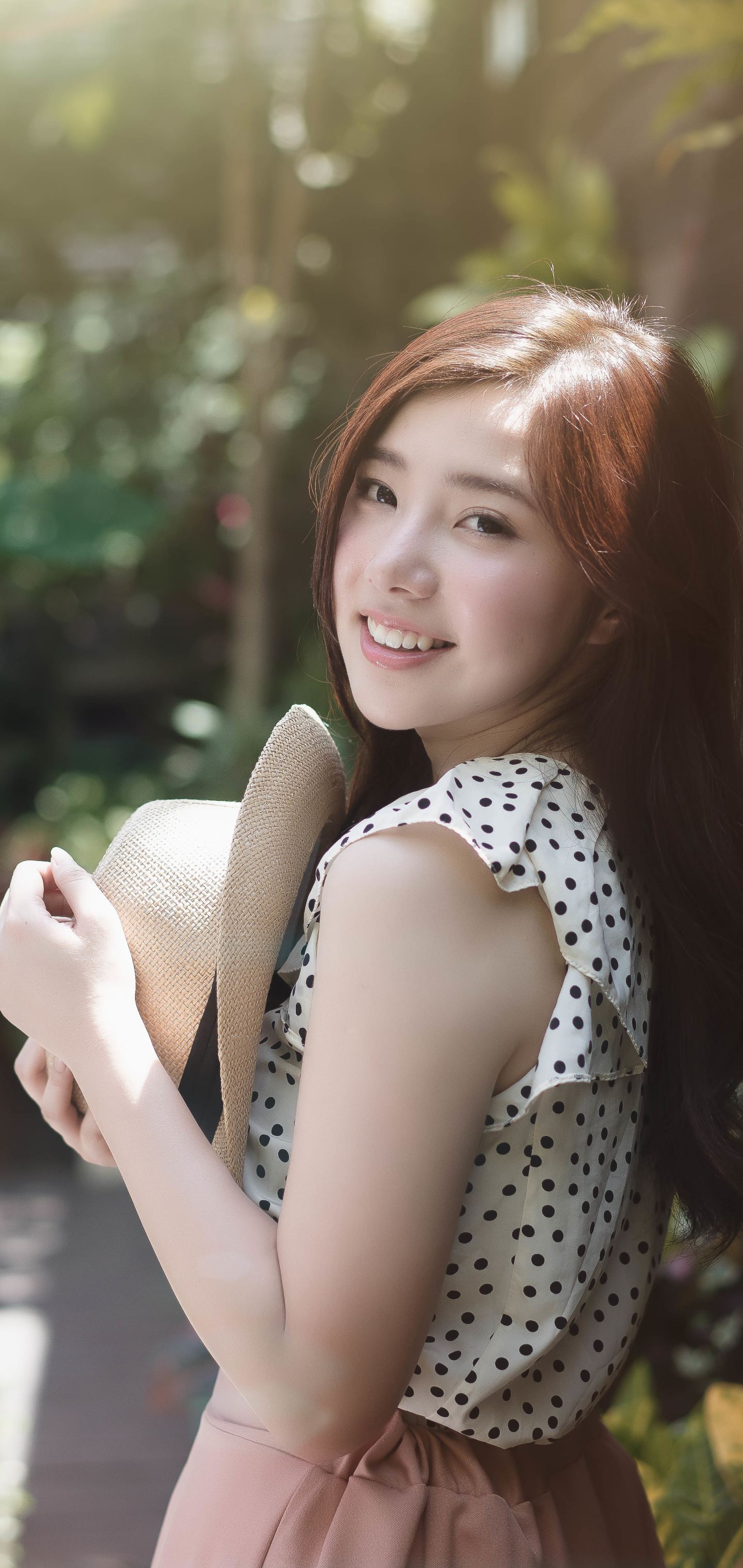 Download mobile wallpaper Hat, Model, Women, Asian, Taiwanese, Chén Sīyǐng for free.