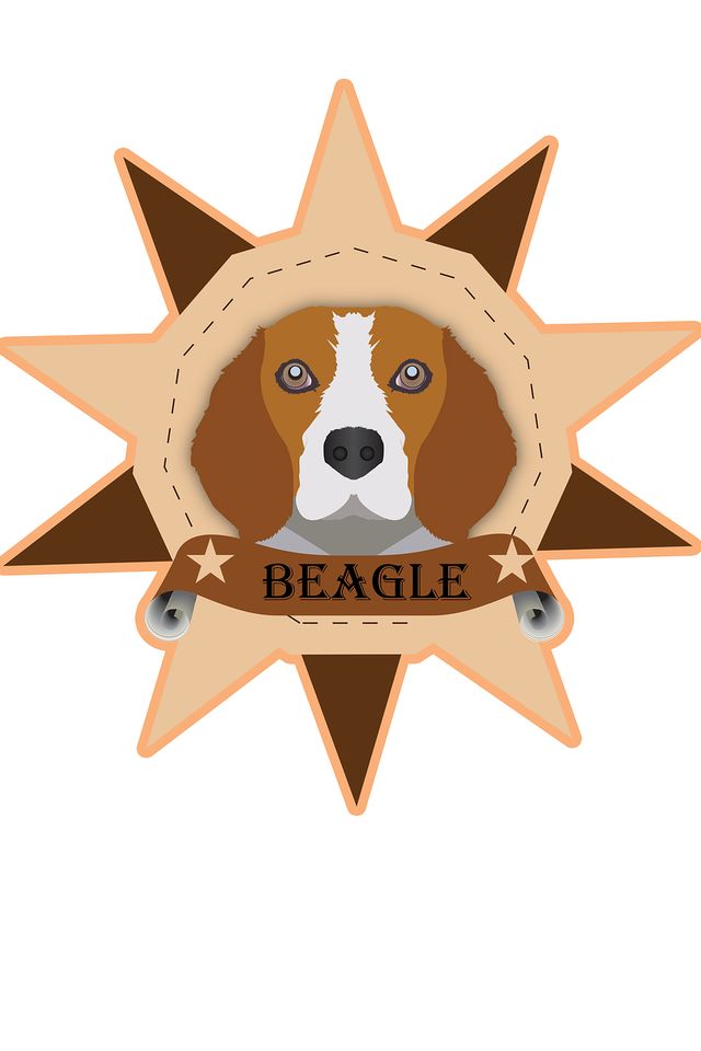 Handy-Wallpaper Tiere, Hund, Beagle, Künstlerisch kostenlos herunterladen.