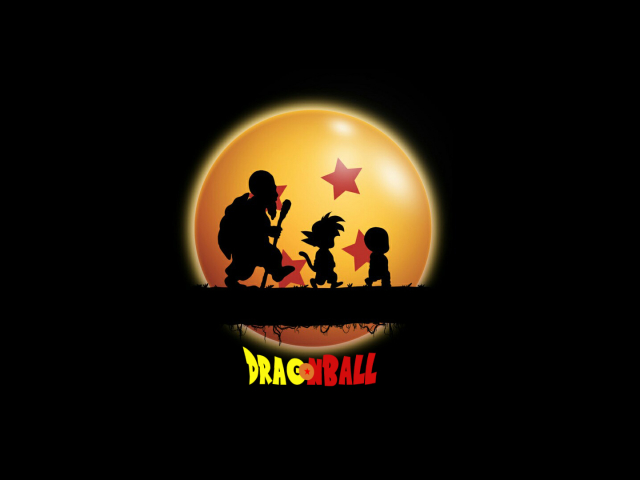 Download mobile wallpaper Anime, Dragon Ball, Goku, Krillin (Dragon Ball) for free.