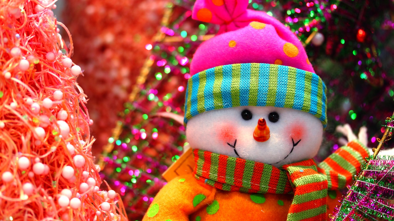 617924 baixar papel de parede boneco de neve, natal, feriados - protetores de tela e imagens gratuitamente
