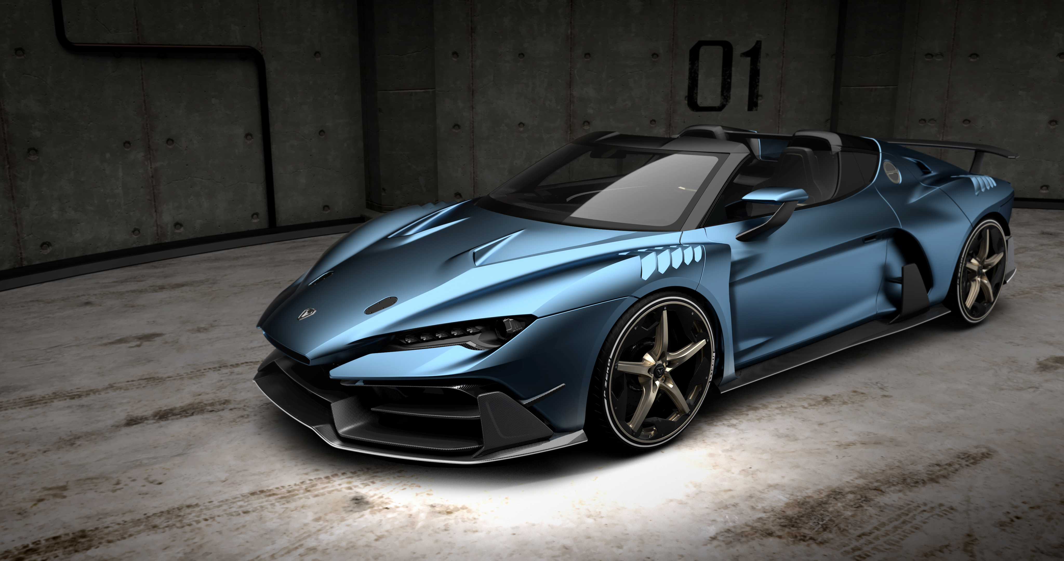 Laden Sie Italdesign Zerouno HD-Desktop-Hintergründe herunter