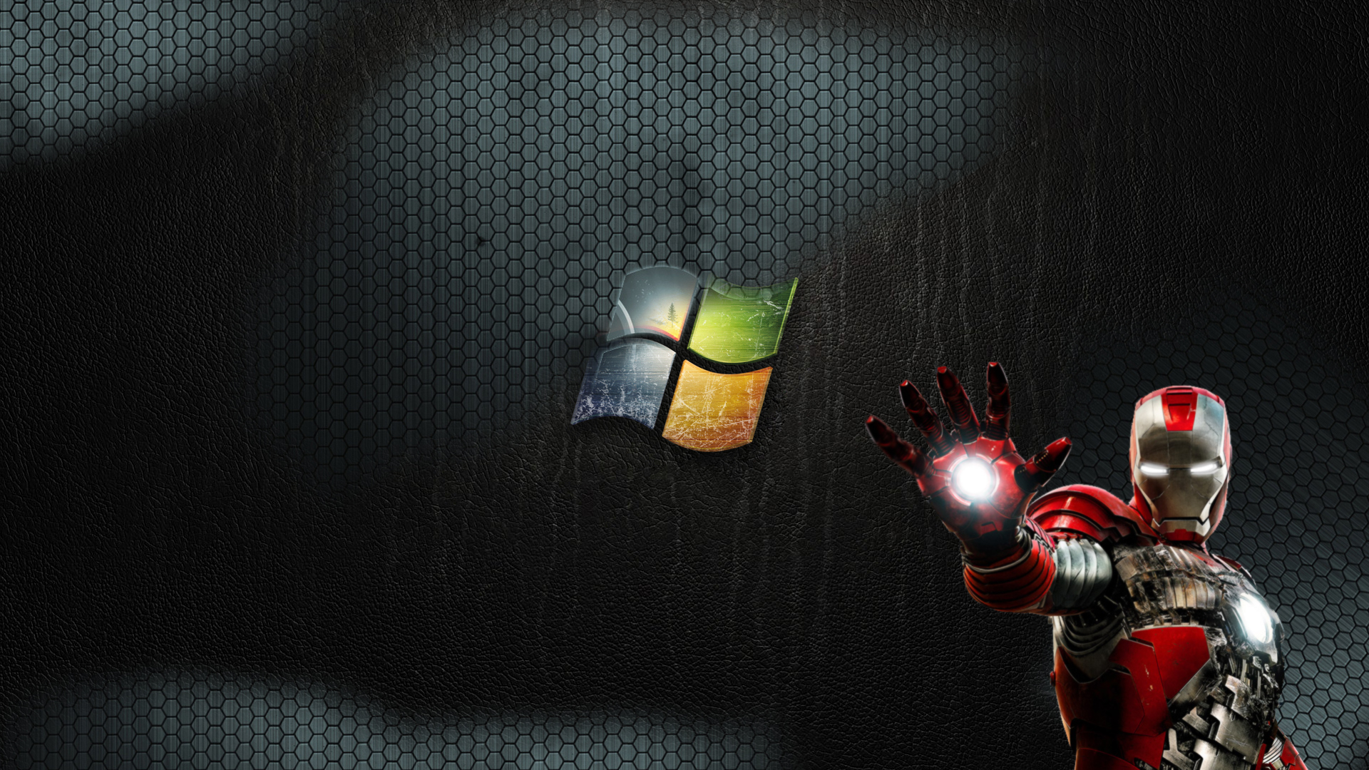 Handy-Wallpaper Ironman, Technologie, Fenster kostenlos herunterladen.