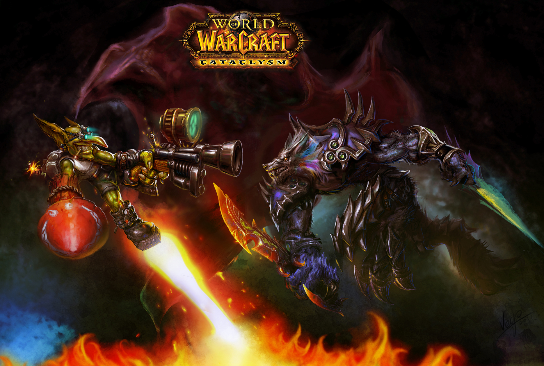 Free download wallpaper Warcraft, Video Game, World Of Warcraft: Cataclysm on your PC desktop