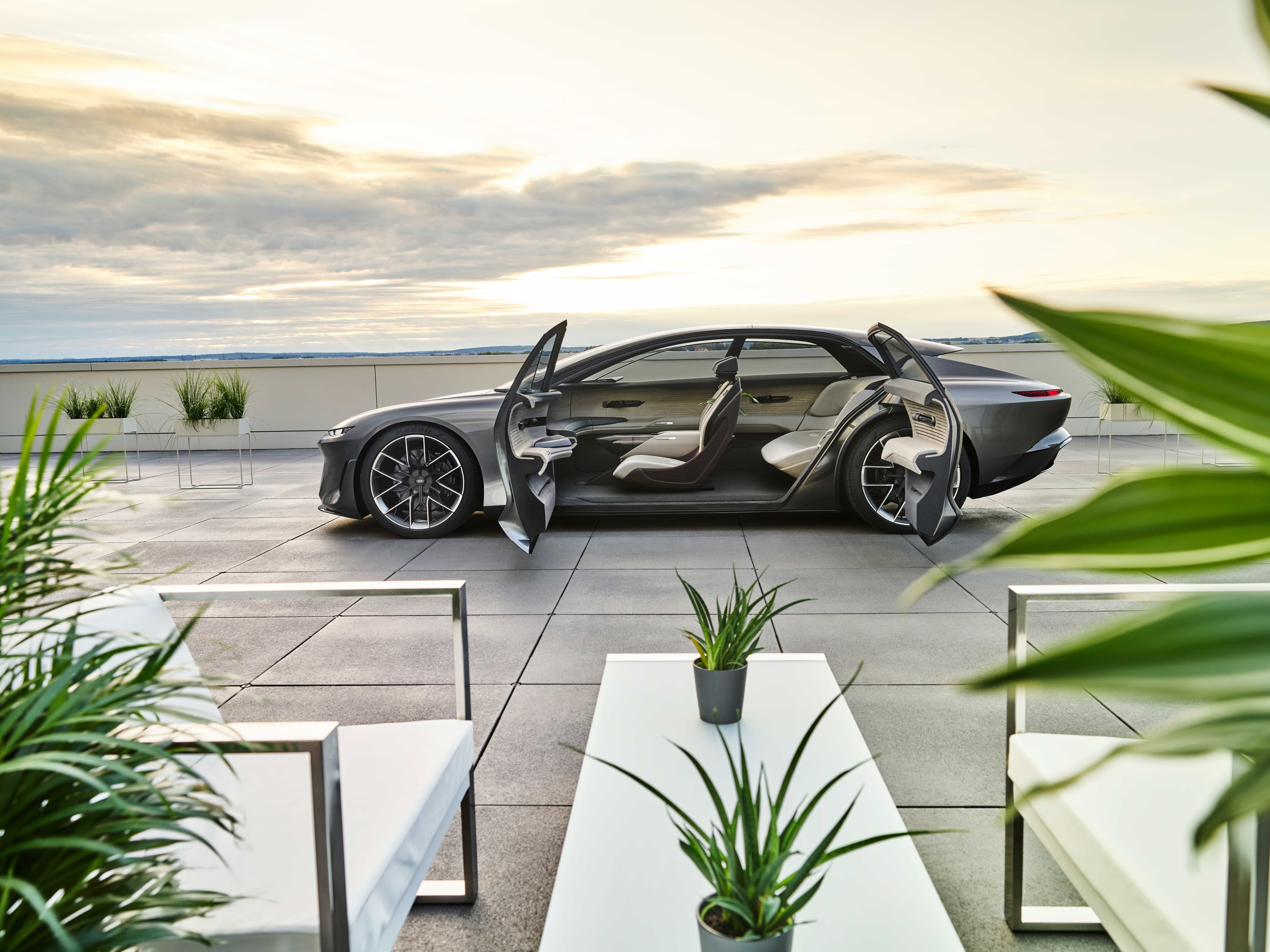 Télécharger des fonds d'écran Concept Audi Grandsphère HD