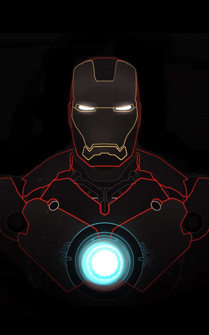 Handy-Wallpaper Iron Man, Comics kostenlos herunterladen.