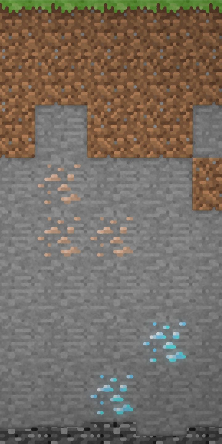 minecraft, video game, pixel, ore (minecraft) HD wallpaper