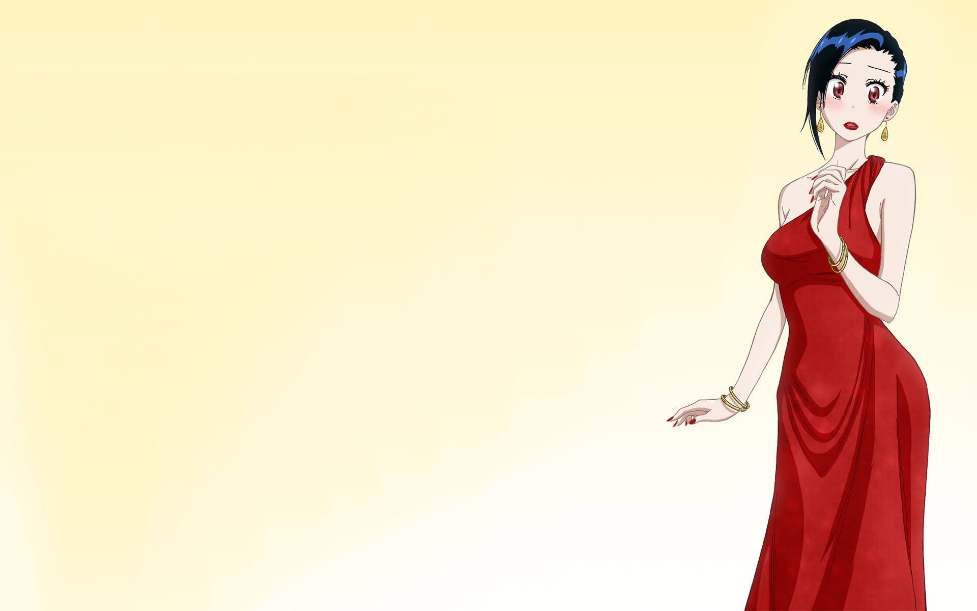 Free download wallpaper Anime, Dress, Red Dress, Seishirou Tsugumi, Nisekoi on your PC desktop