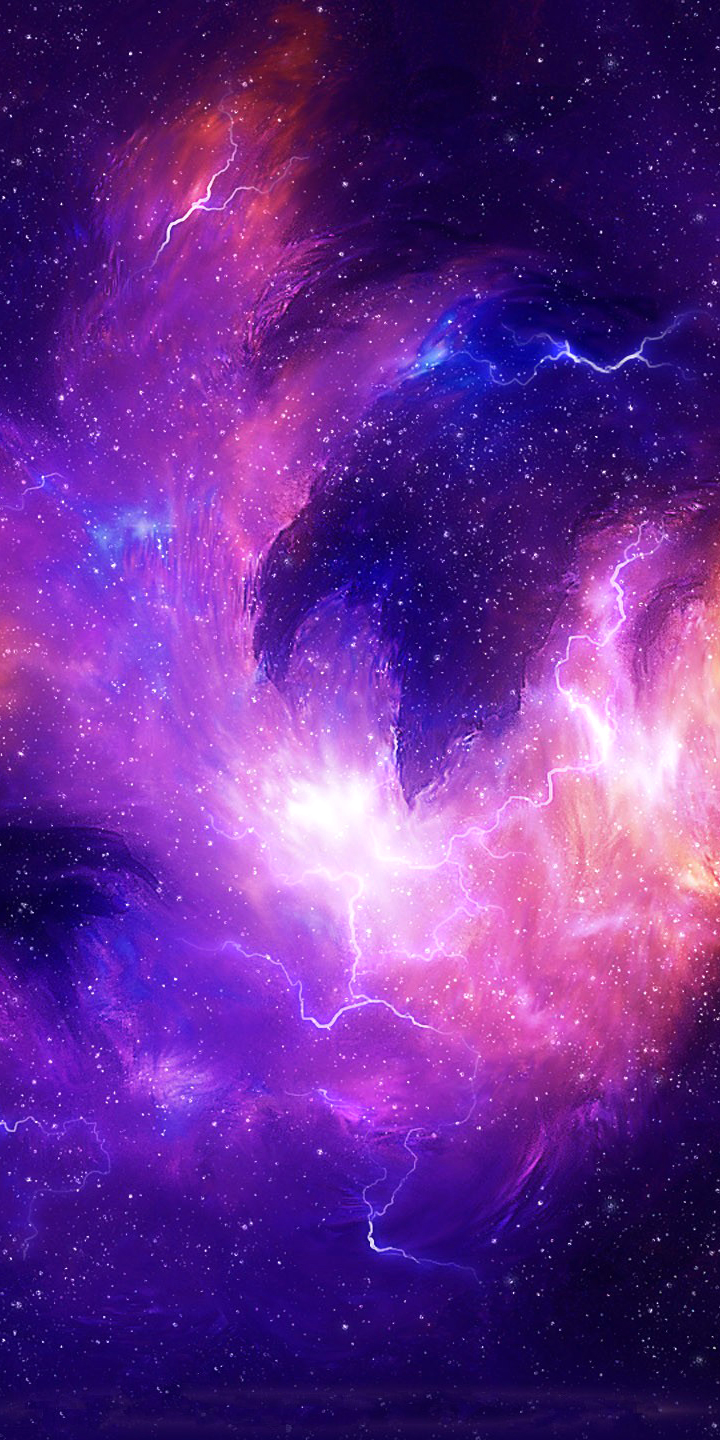 Скачать картинку Пространство, Пурпурный, Научная Фантастика в телефон бесплатно.