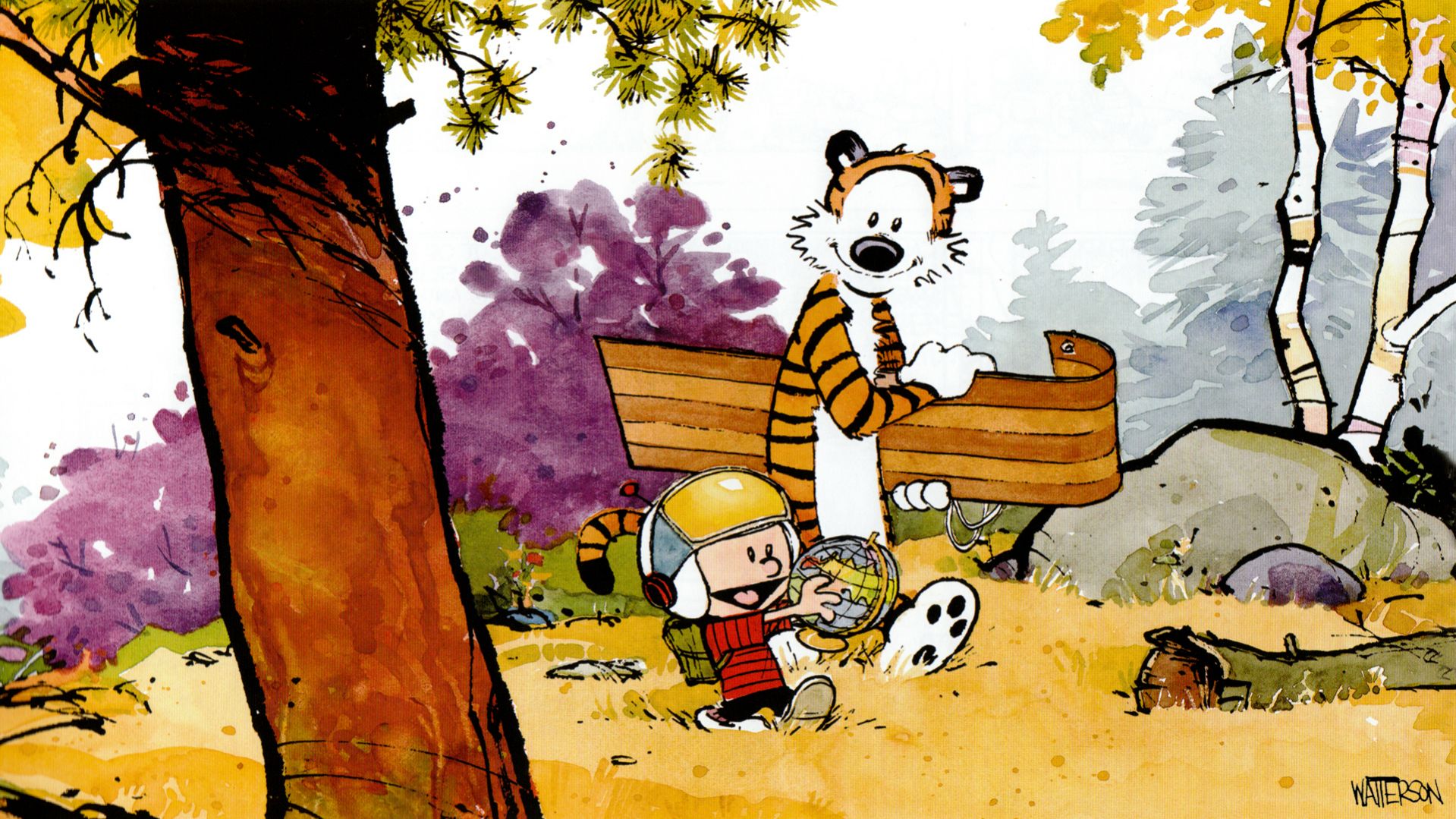 Download mobile wallpaper Comics, Calvin (Calvin & Hobbes), Calvin & Hobbes, Hobbes (Calvin & Hobbes) for free.