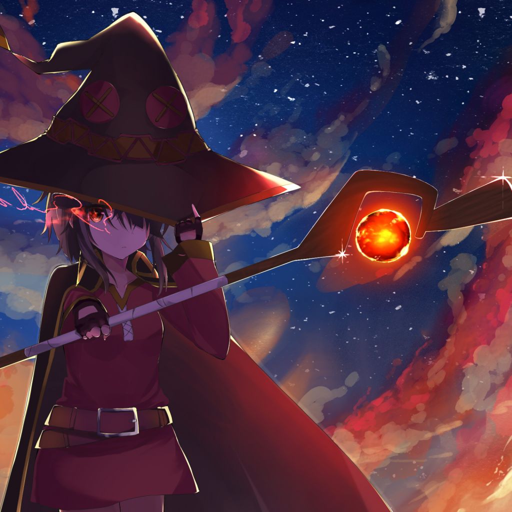 Descarga gratuita de fondo de pantalla para móvil de Animado, Konosuba: God's Blessing On This Wonderful World!, Megumin (Kono Suba), Konosuba.