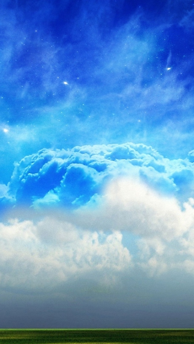Download mobile wallpaper Fantasy, Sky, Tree, Earth, Planet, A Dreamy World for free.