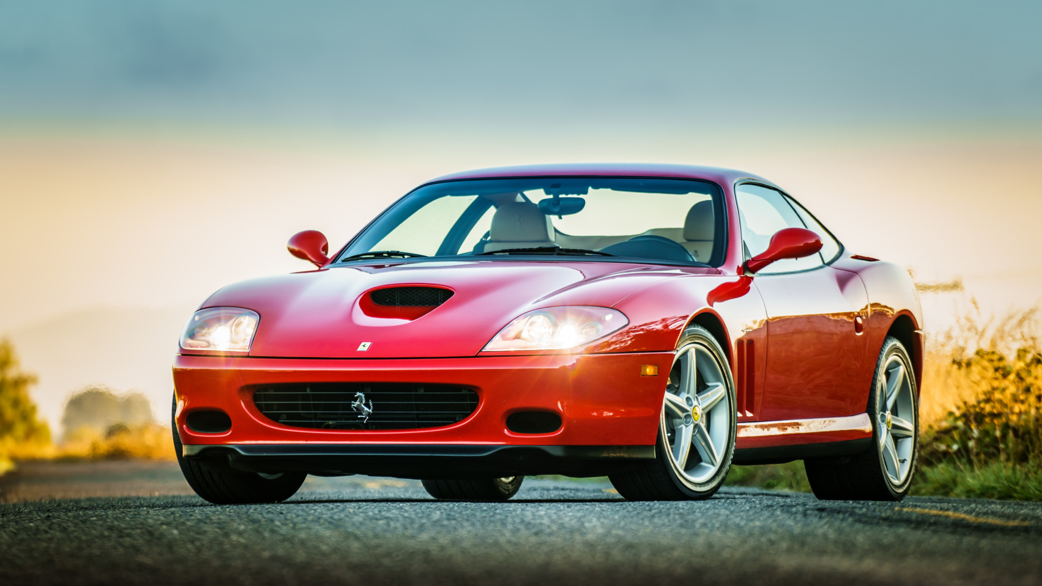 Download mobile wallpaper Ferrari, Car, Ferrari 575M Maranello, Vehicles, Coupé for free.