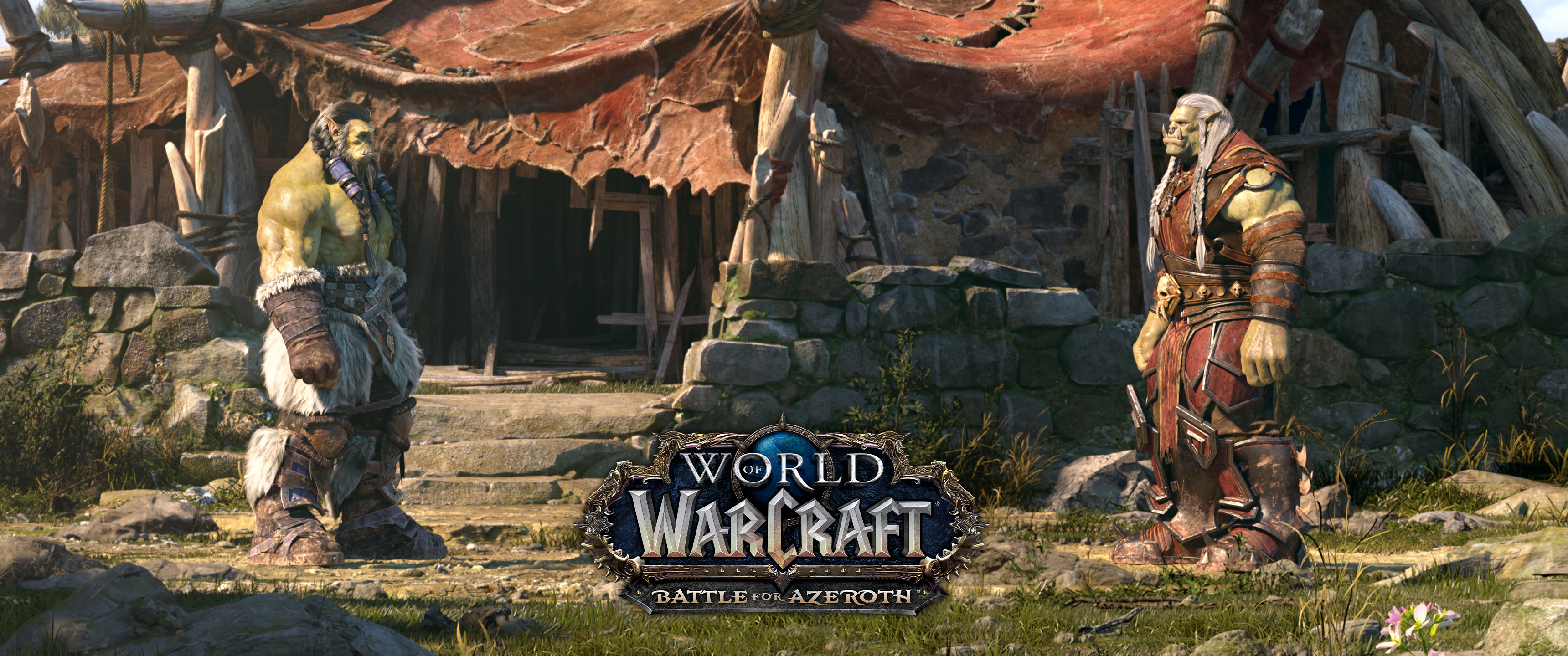 465635 télécharger le fond d'écran jeux vidéo, world of warcraft: battle for azeroth, thrall (world of warcraft), varok saurcroc, world of warcraft - économiseurs d'écran et images gratuitement