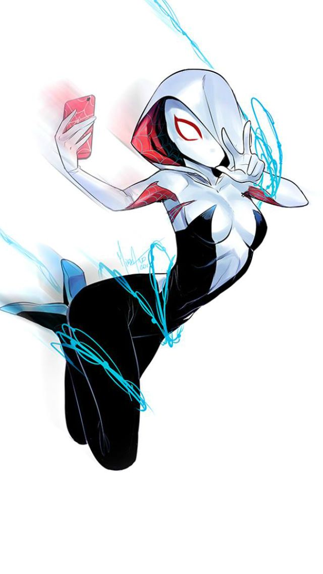 Handy-Wallpaper Comics, Spider Gwen kostenlos herunterladen.