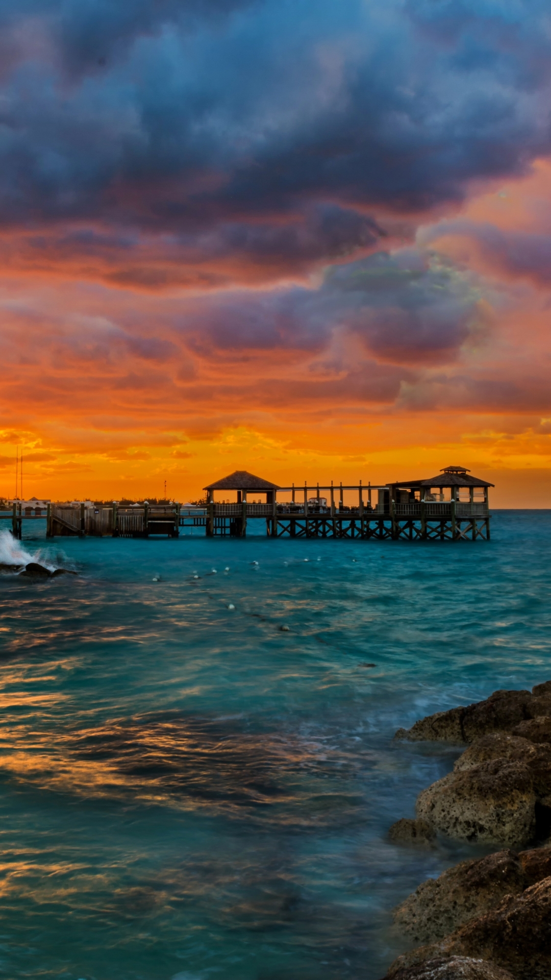 Téléchargez des papiers peints mobile Coucher De Soleil, Plage, Or, Océan, Tropical, Nuage, Photographie gratuitement.