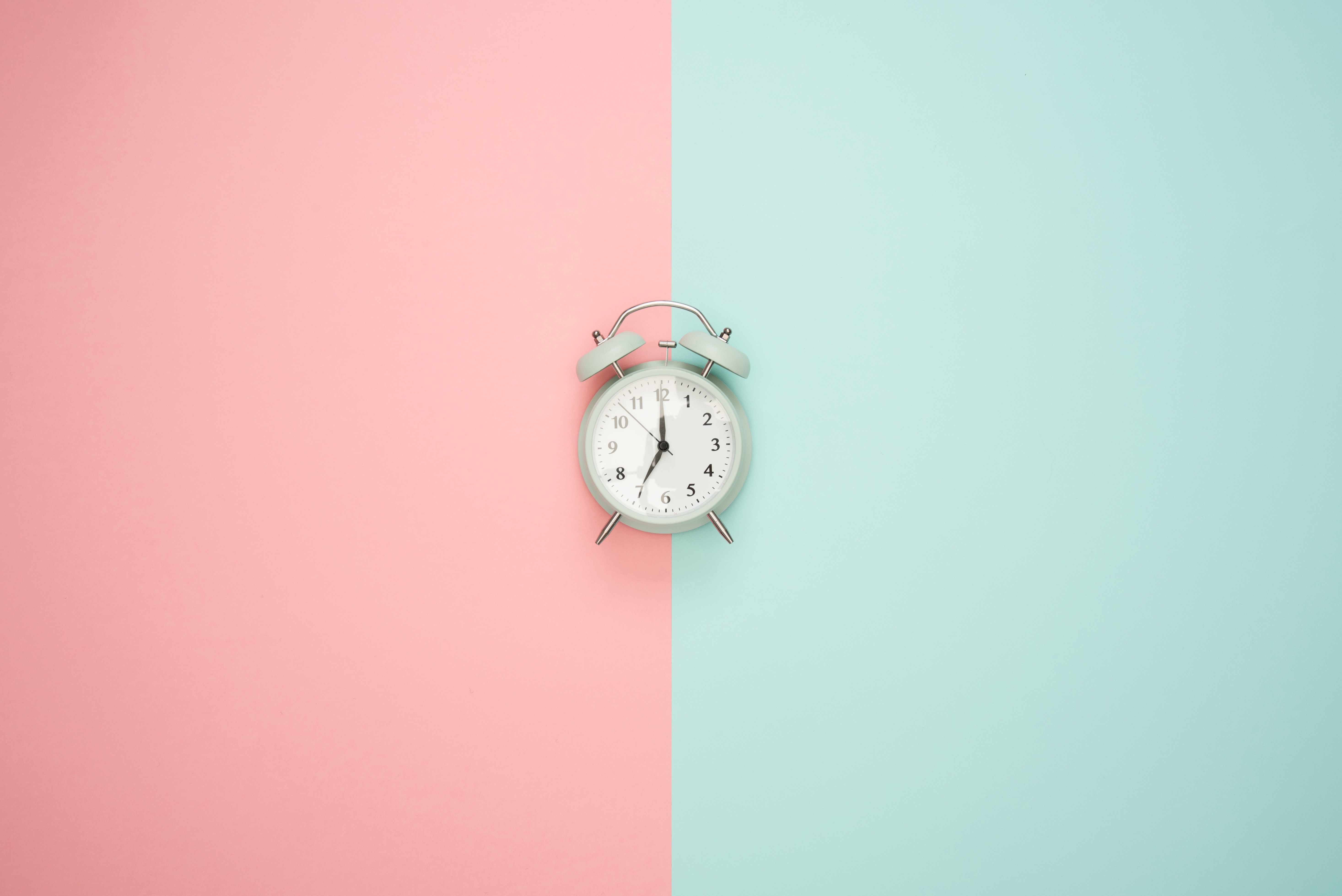 minimalism, pink, alarm clock, pastel