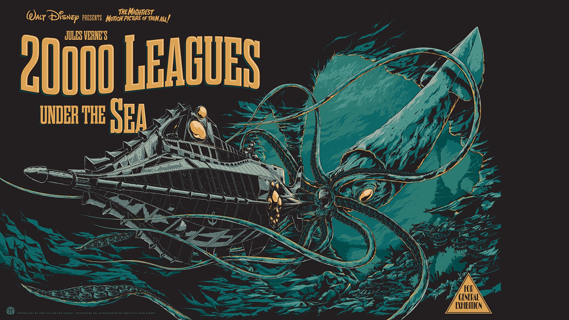 movie, 20 000 leagues under the sea