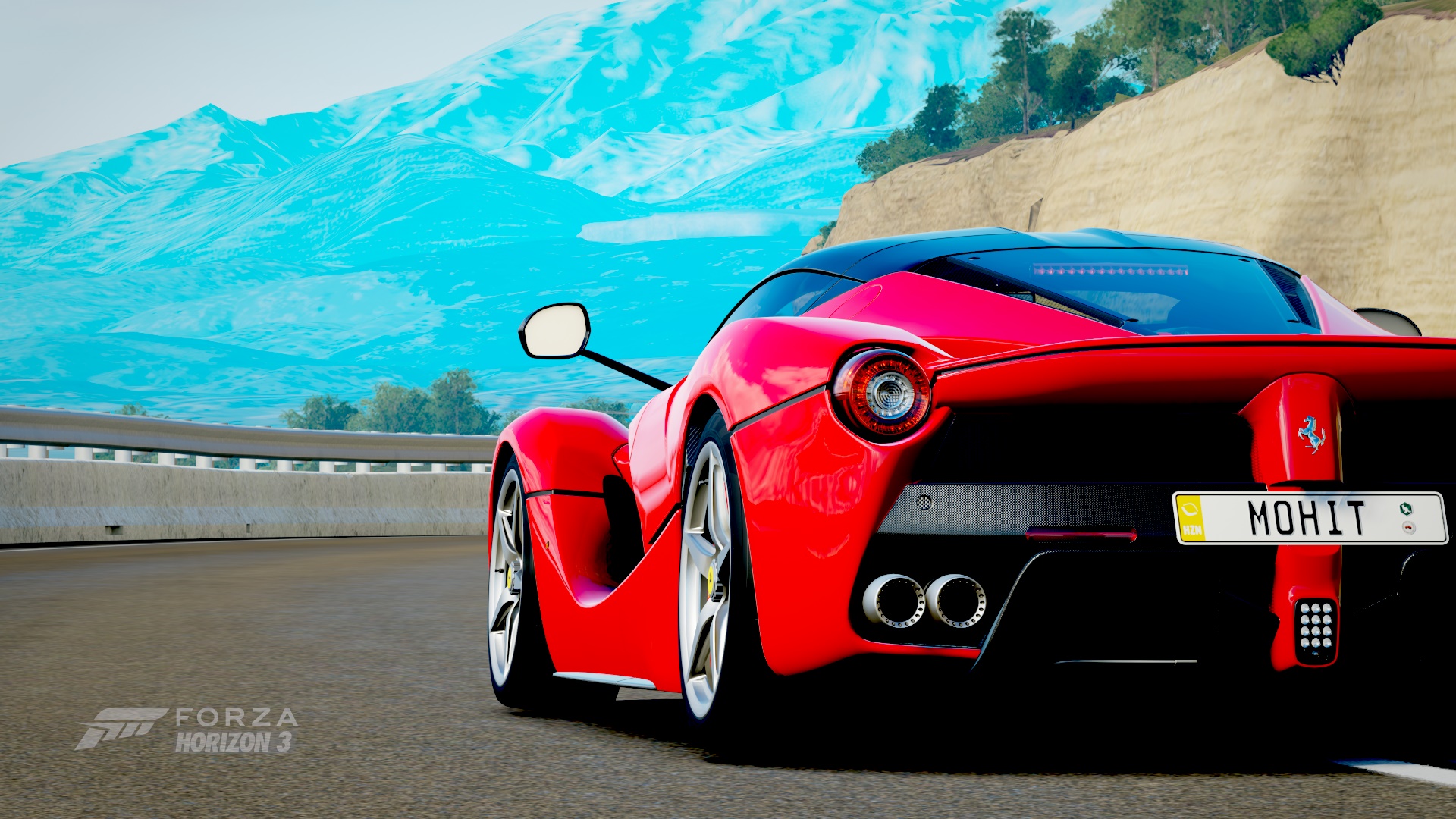 Скачати мобільні шпалери Автомобіль, Феррарі Лаферрарі, Відеогра, Forza Horizon 3, Forza безкоштовно.