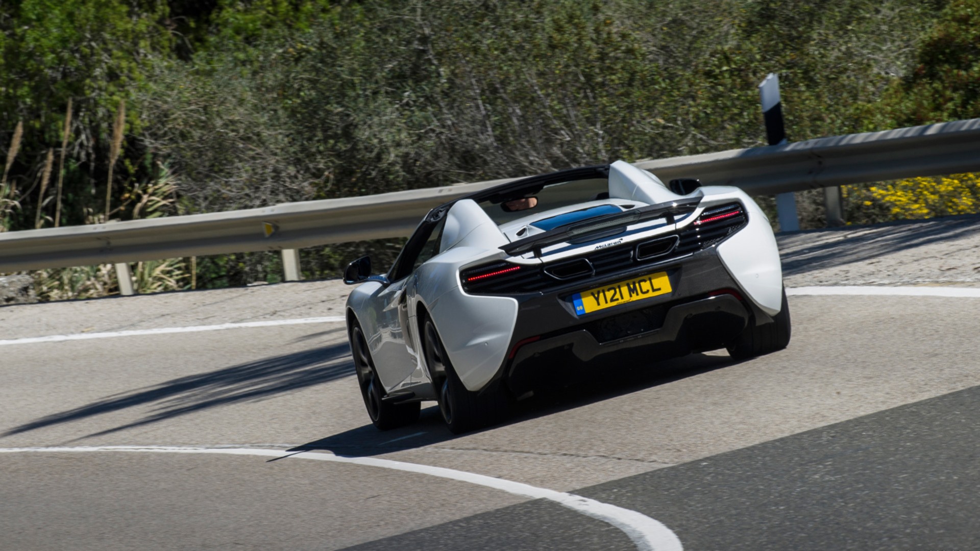 vehicles, mclaren 650s spider, car, mclaren 650s, mclaren, supercar, white car