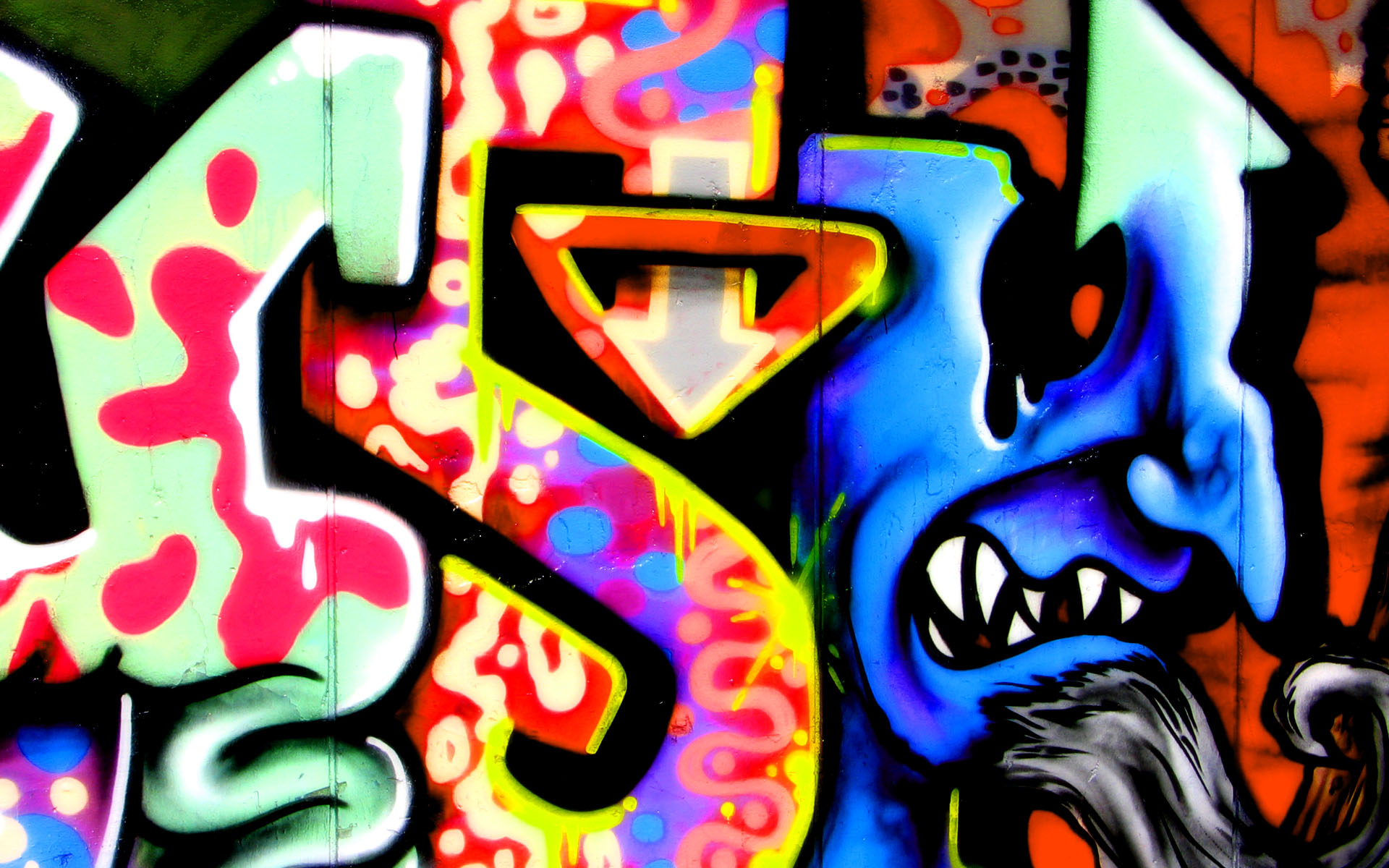 Handy-Wallpaper Graffiti, Künstlerisch kostenlos herunterladen.