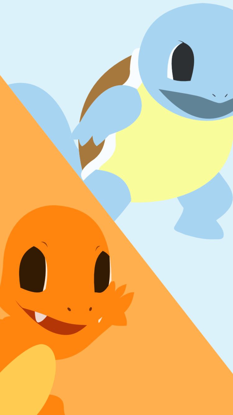 Descarga gratuita de fondo de pantalla para móvil de Pokémon, Pikachu, Videojuego, Bulbasaur (Pokémon), Charmander (Pokémon), Squirtle (Pokémon), Pokémon Inicial.