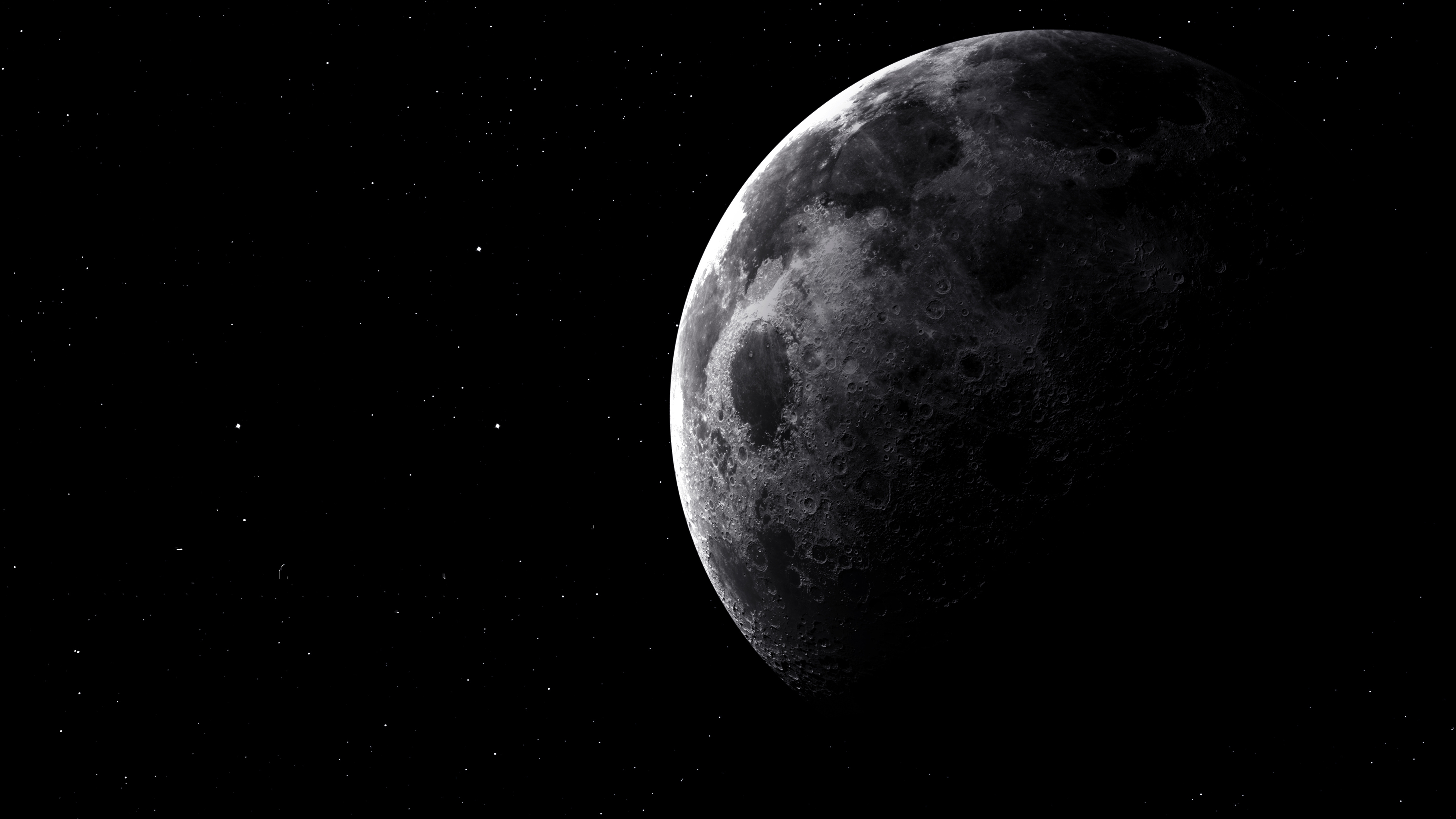 Завантажити шпалери безкоштовно Місяць, Земля картинка на робочий стіл ПК