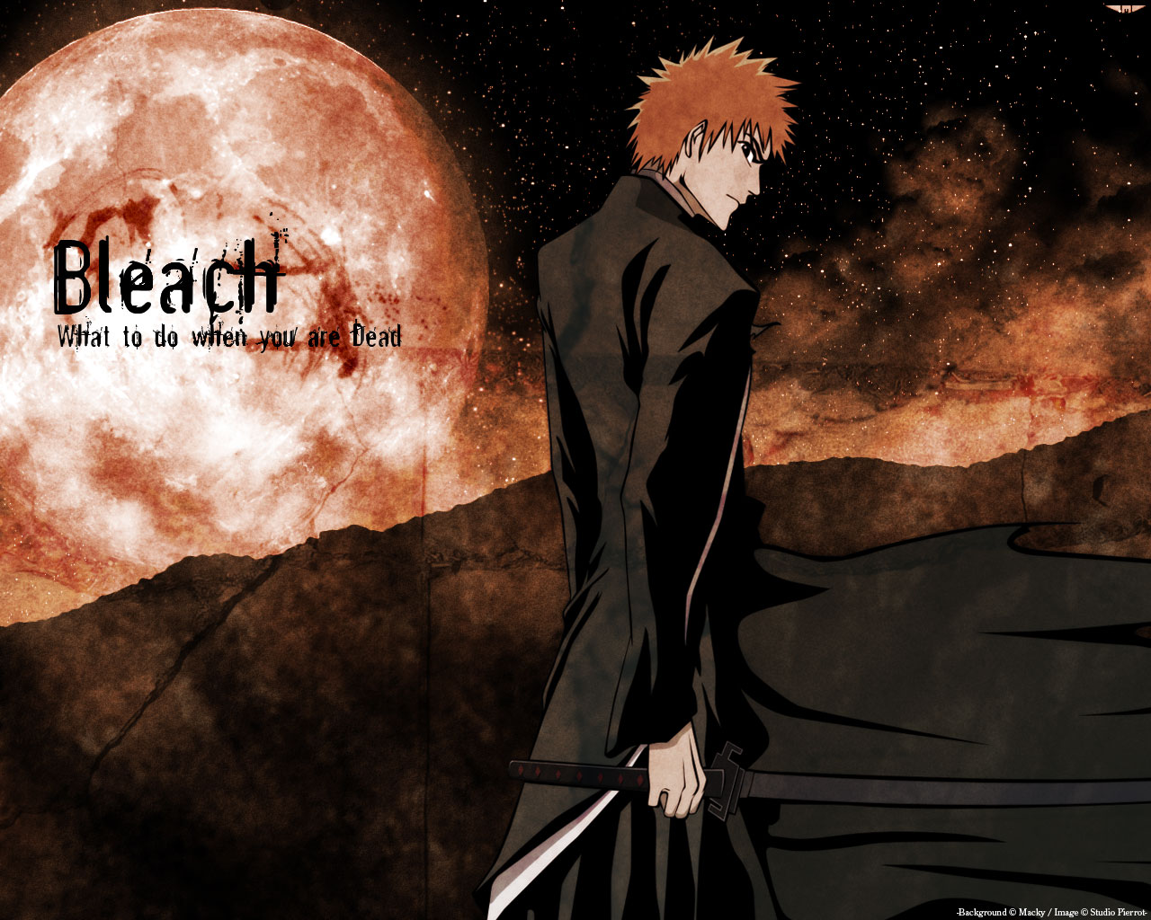 Handy-Wallpaper Bleach, Animes, Ichigo Kurosaki kostenlos herunterladen.