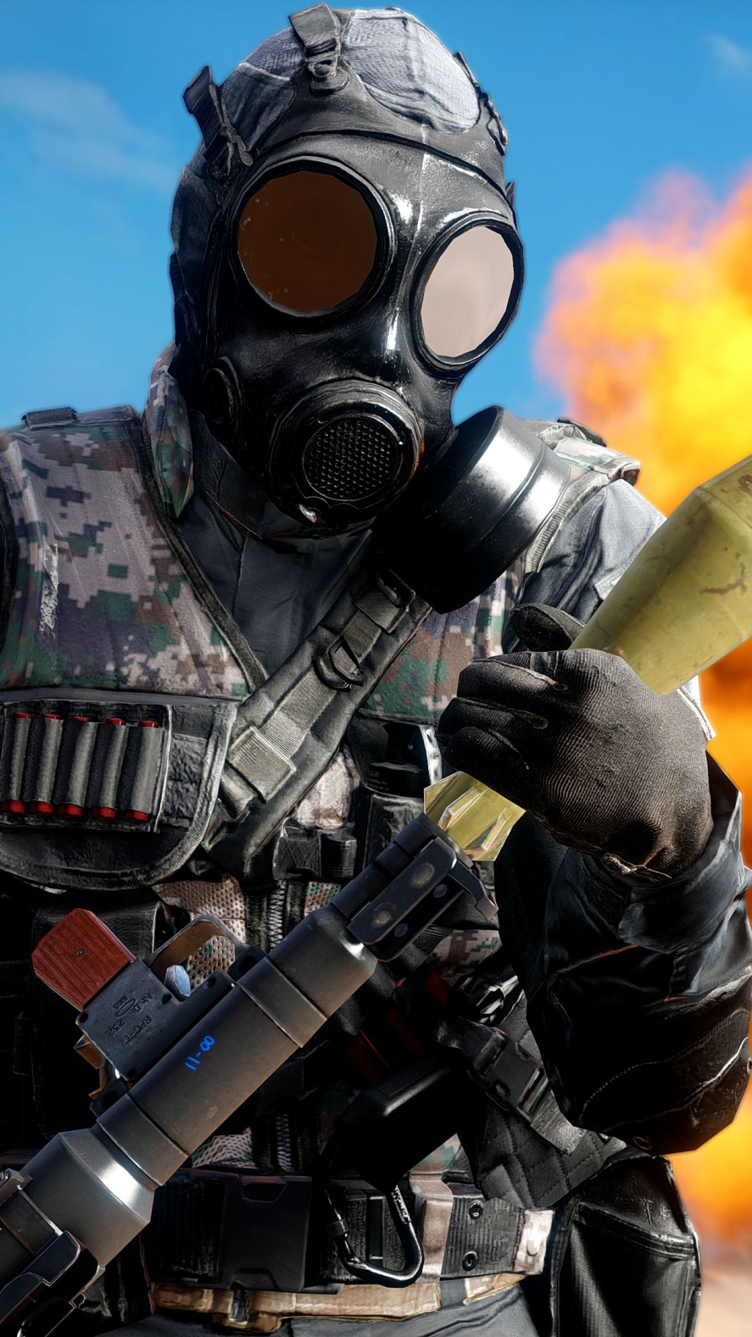 video game, battlefield 4, gas mask, soldier, rocket launcher, battlefield Aesthetic wallpaper